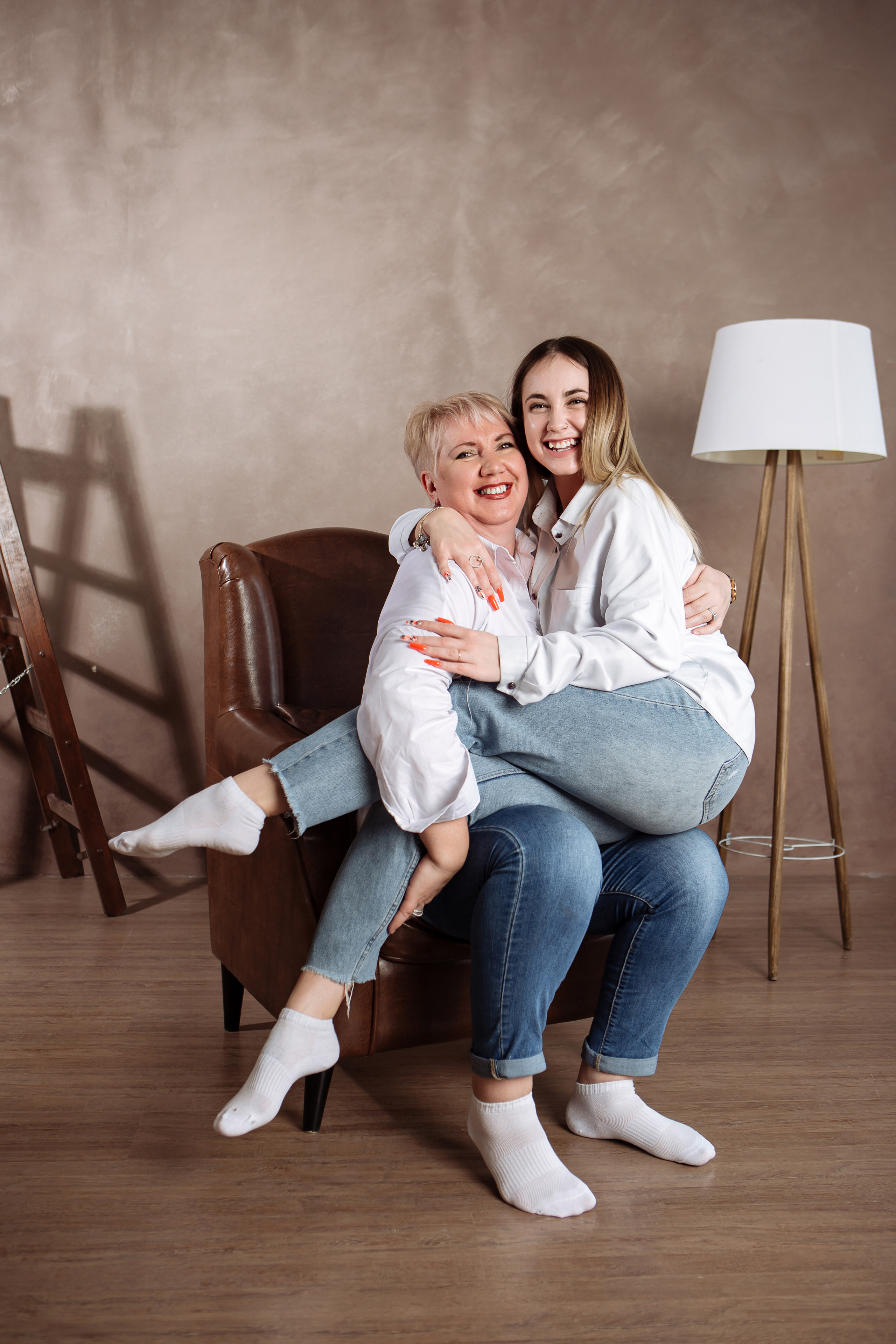 Мама и Дочь. Фотограф Алла Гусева