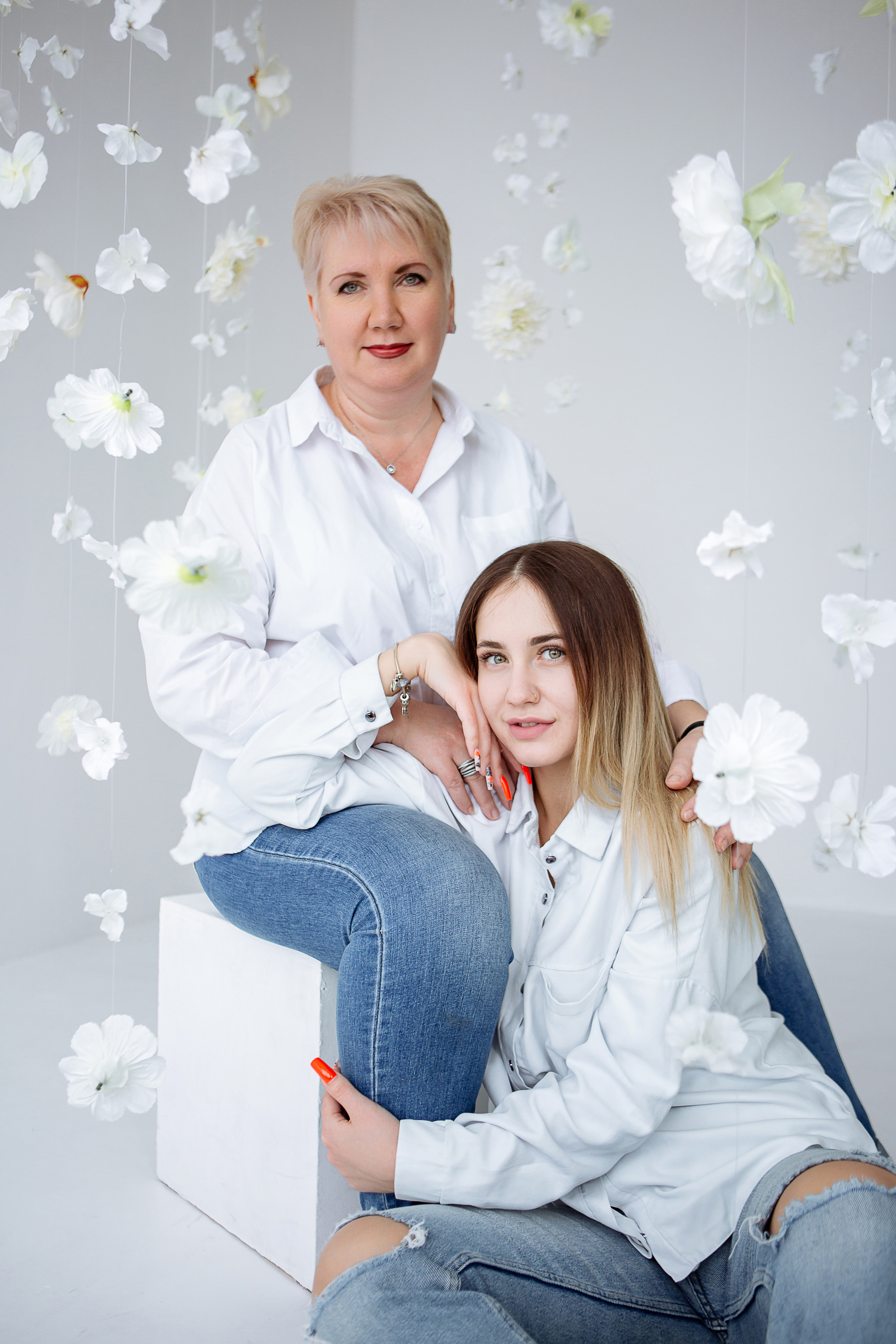 Мама и Дочь. Фотограф Алла Гусева