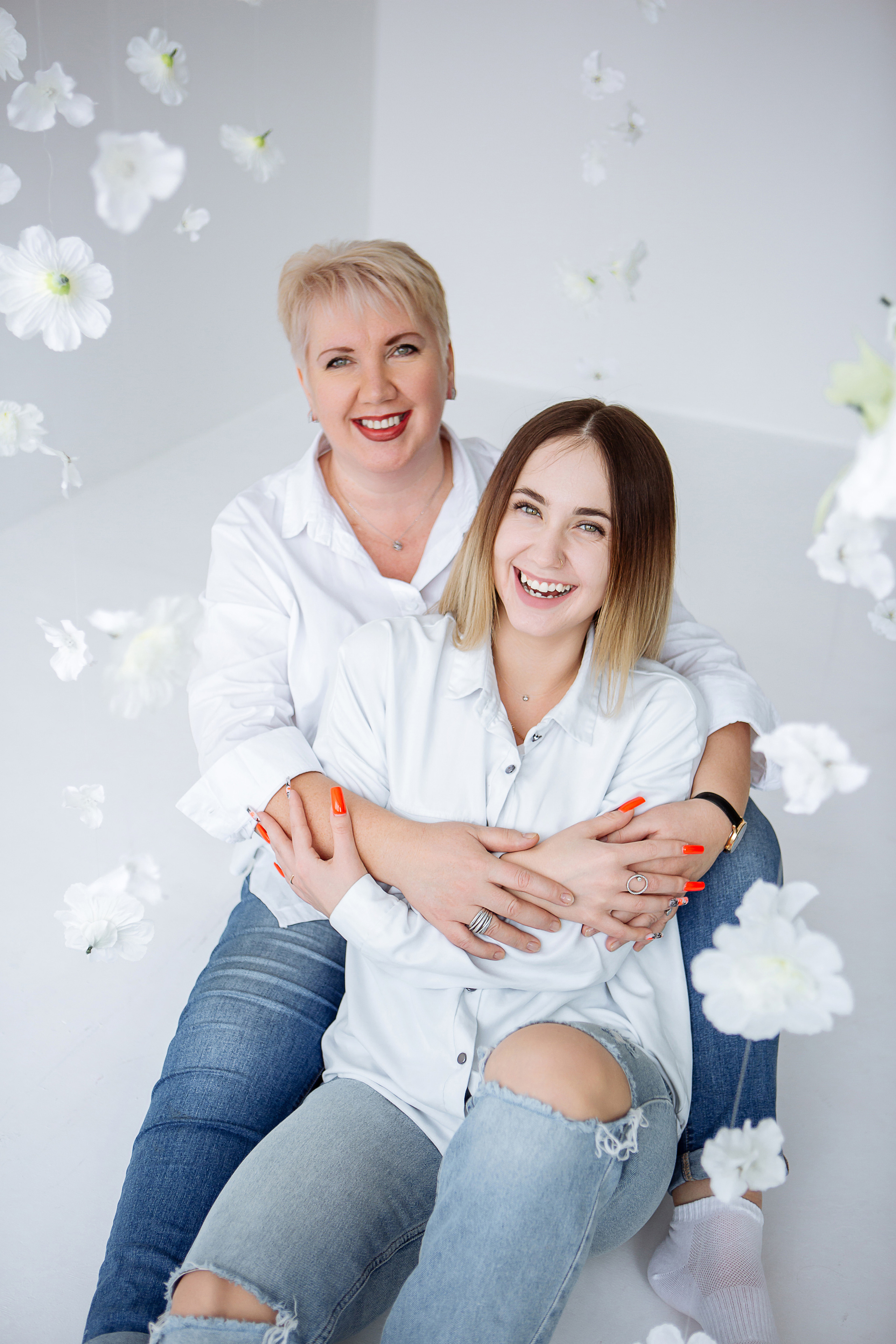 Мама и Дочь. Фотограф Алла Гусева