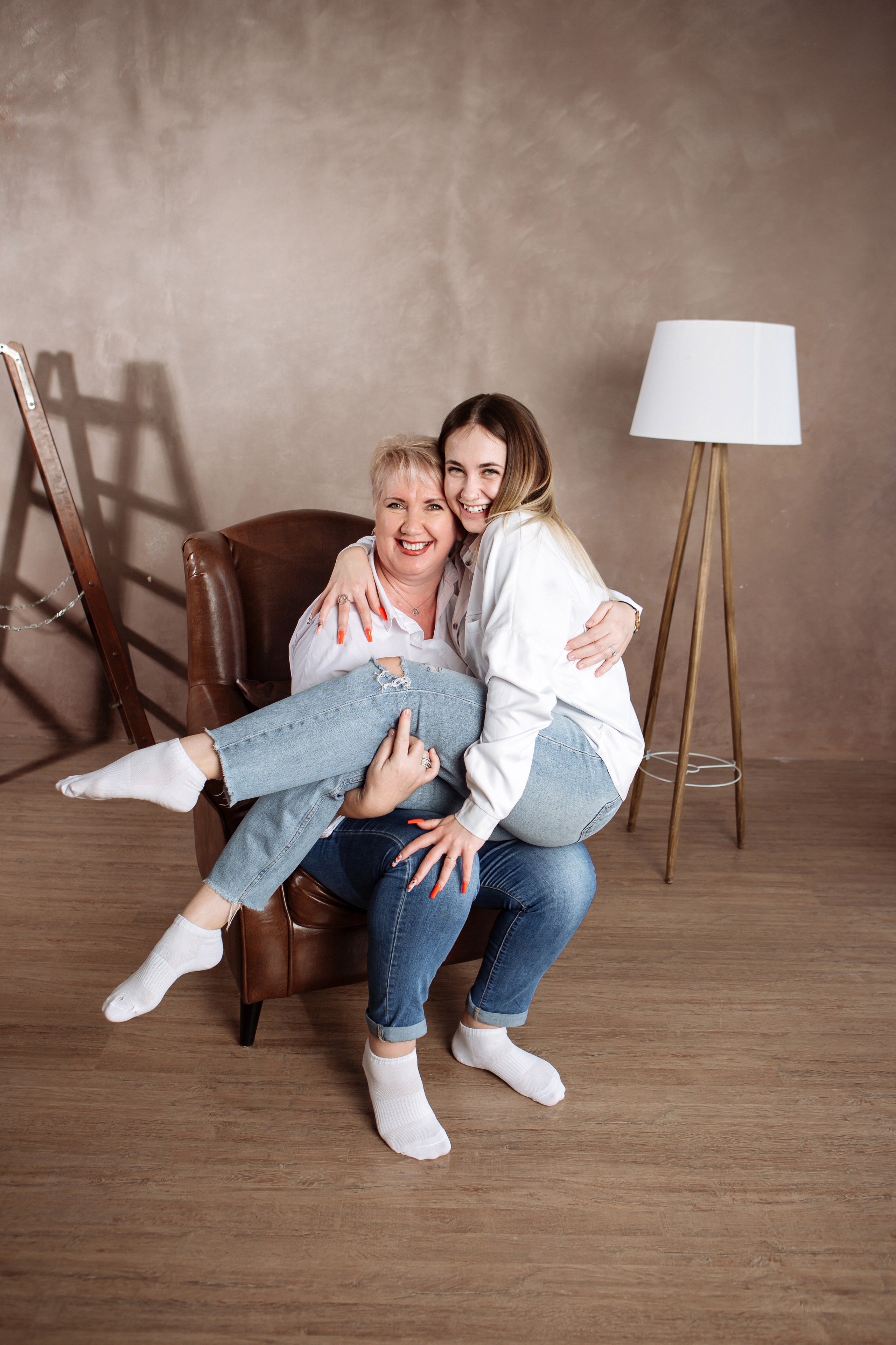 Мама и Дочь. Фотограф Алла Гусева