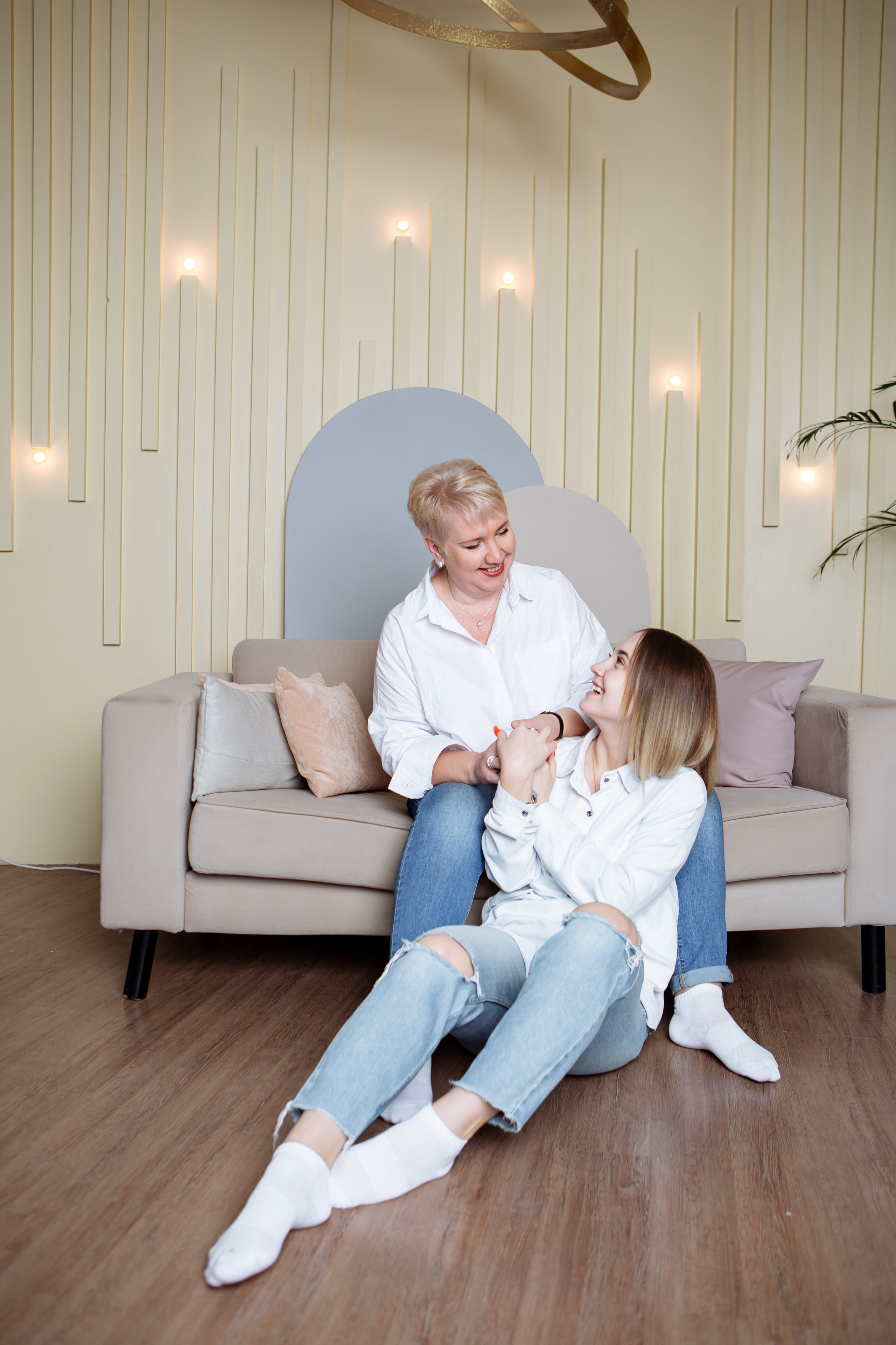 Мама и Дочь. Фотограф Алла Гусева