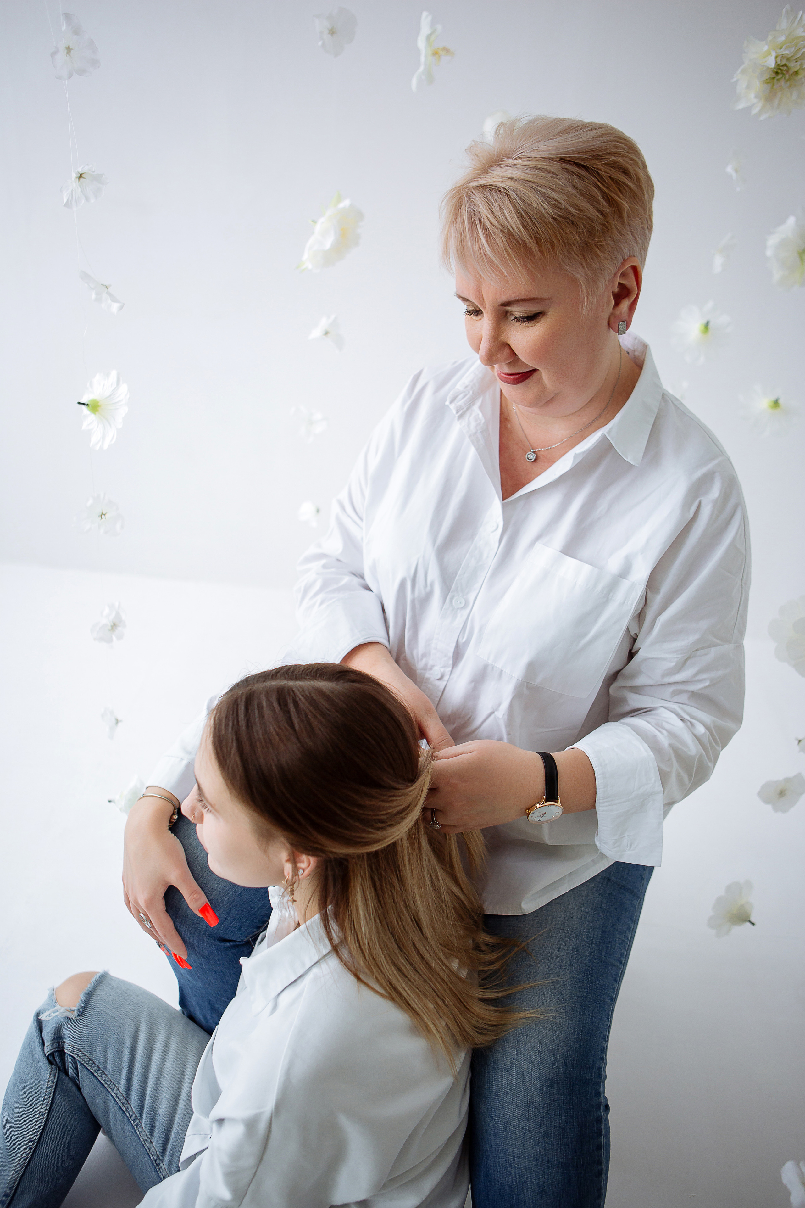 Мама и Дочь. Фотограф Алла Гусева