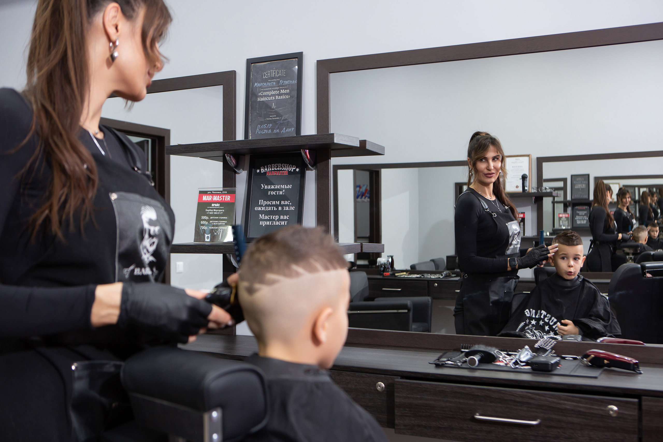 Контент съемка для Барберов. Фотограф Алла Гусева