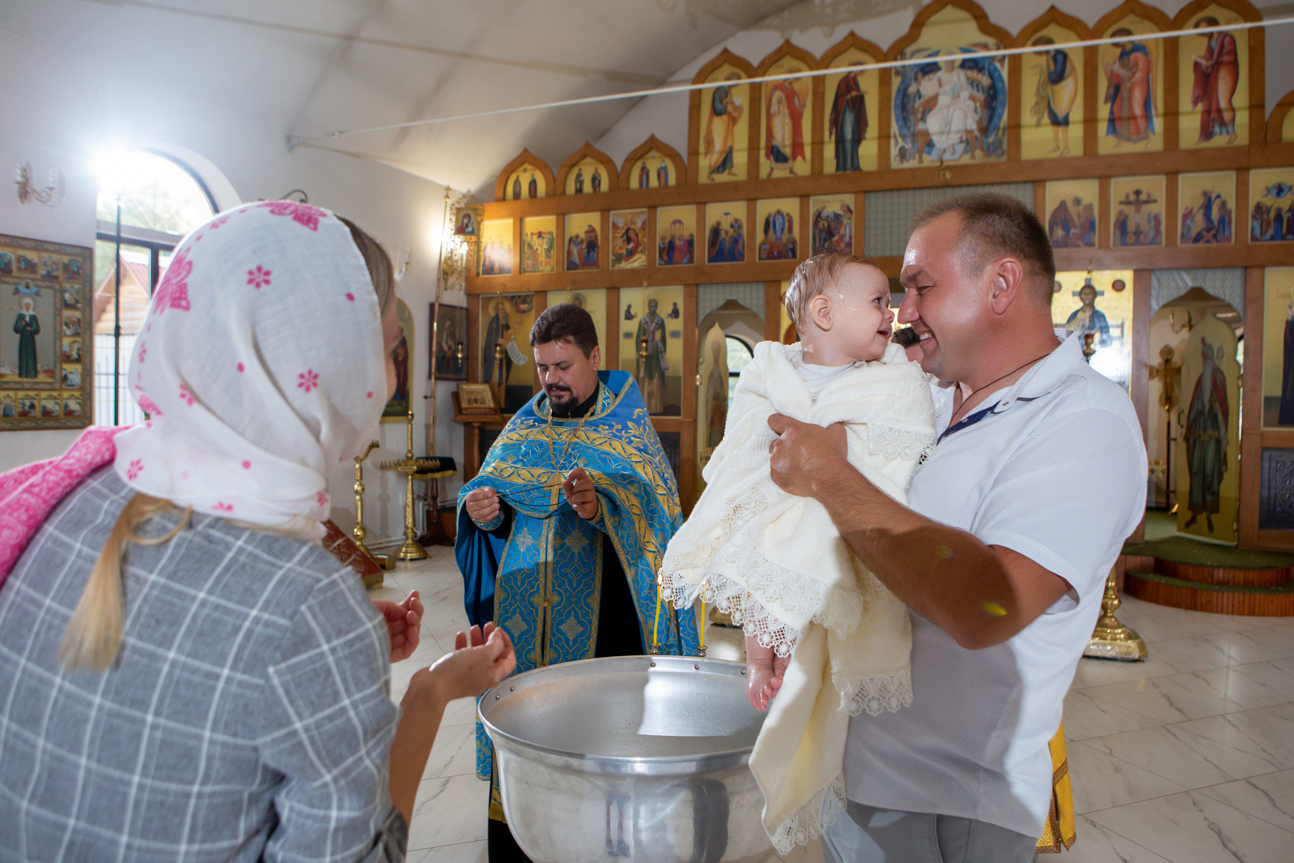Крещение. Фотограф Алла Гусева