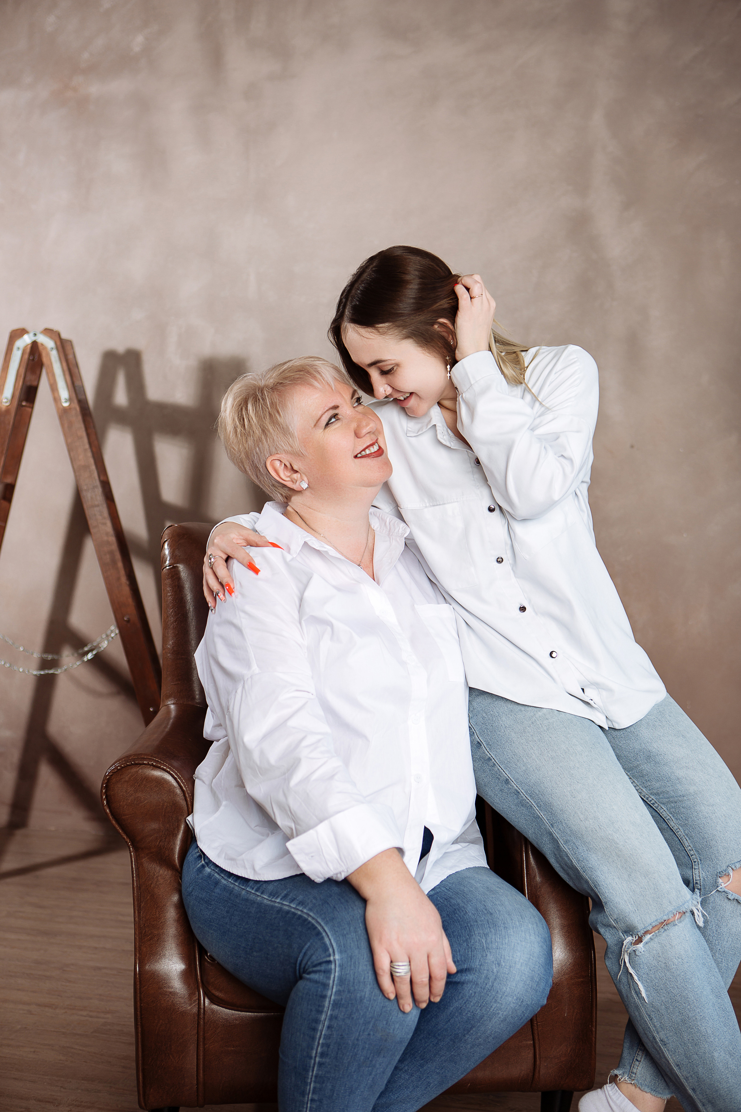 Мама и Дочь. Фотограф Алла Гусева