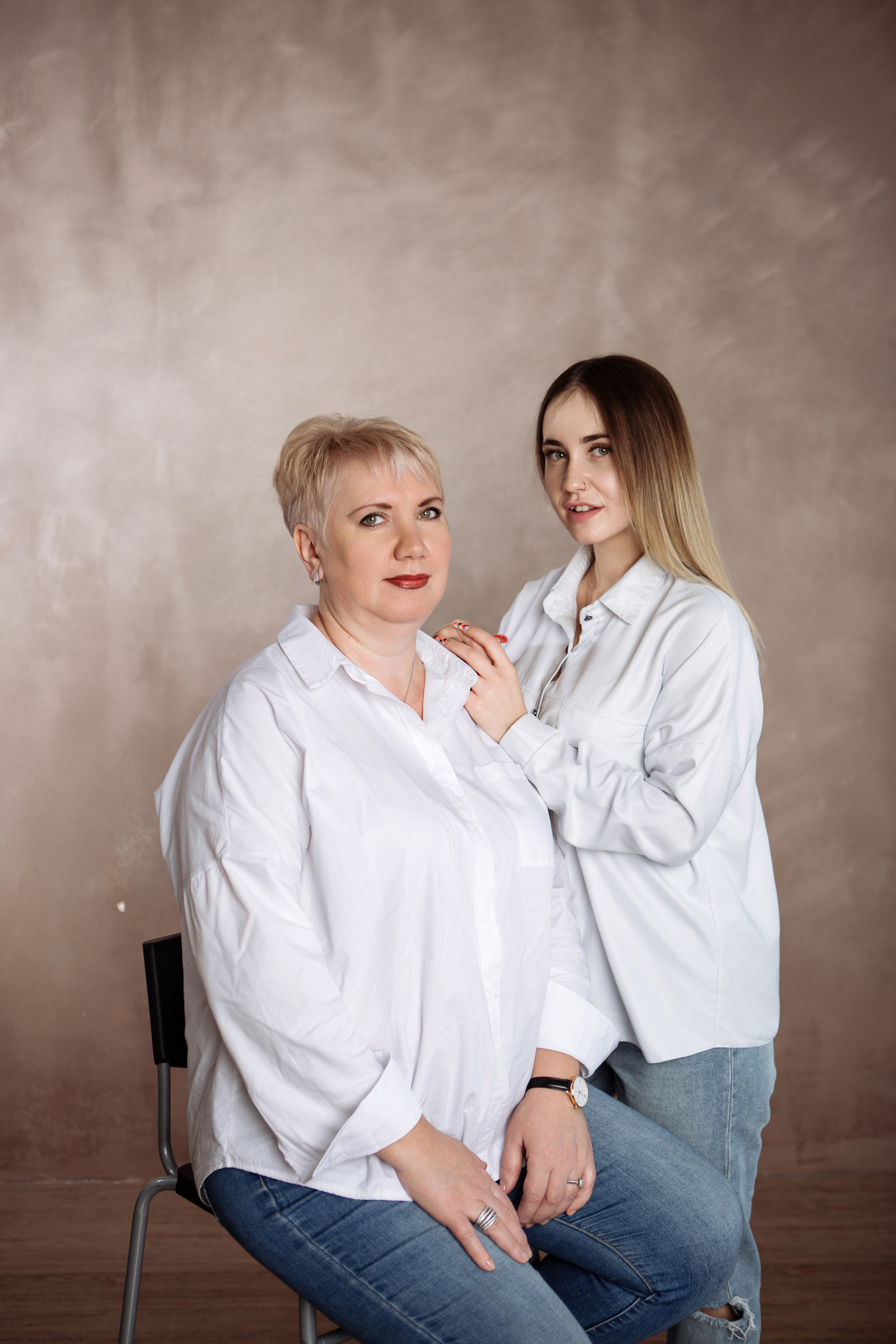 Мама и Дочь. Фотограф Алла Гусева