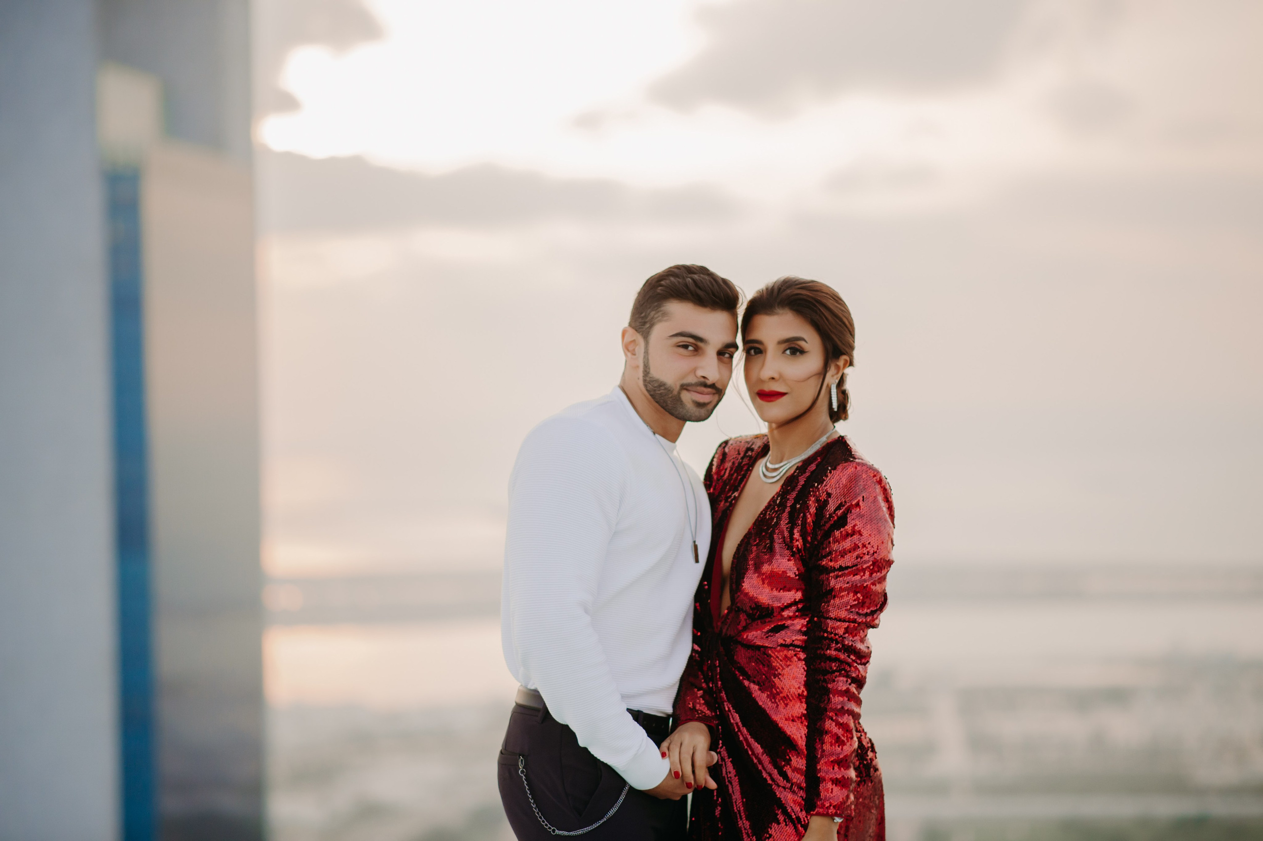 Love Story на высоте (Абу Даби). Фотограф в Москве и Санкт-Петербурге Дарина