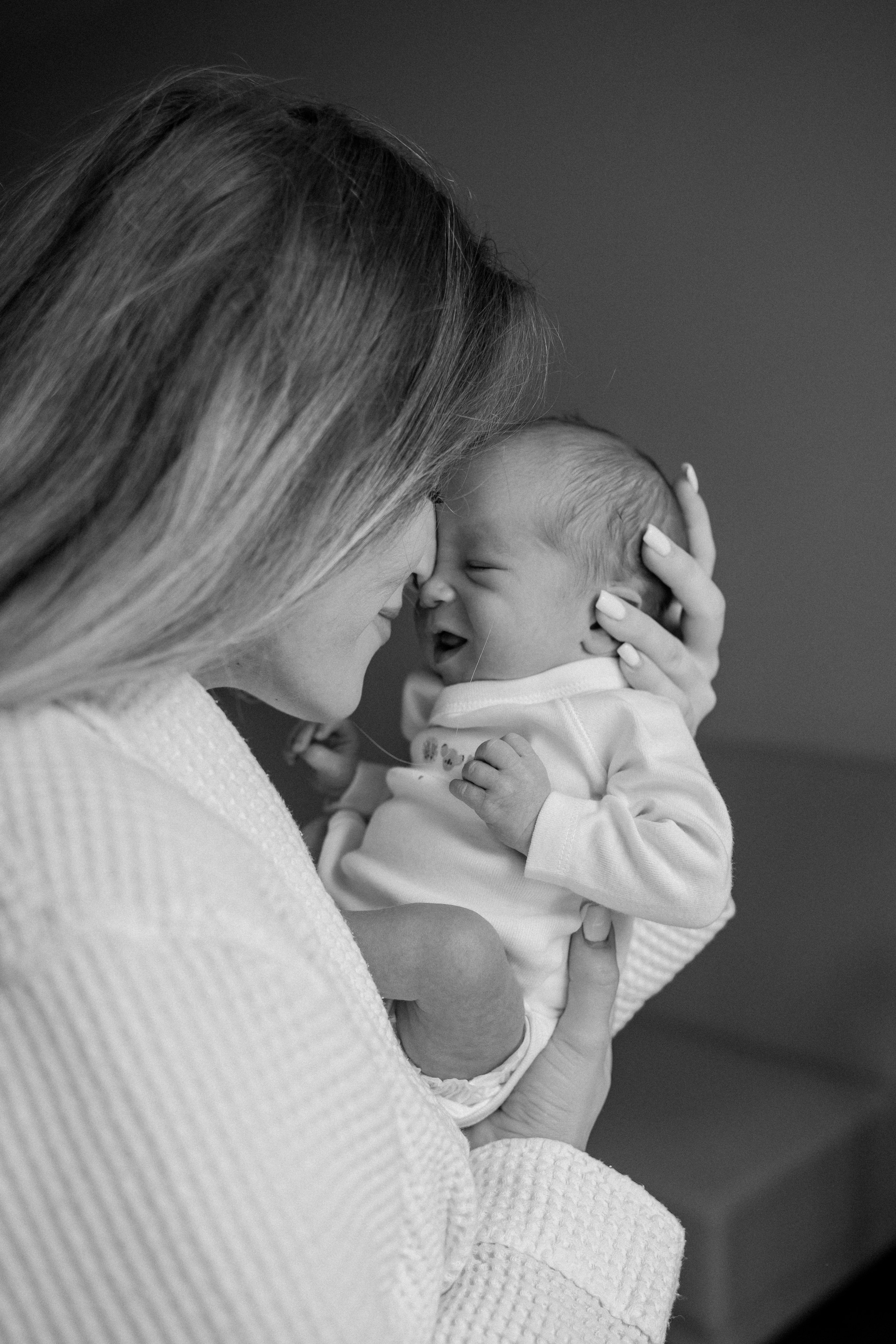 Выписка Анны с малышом Федором. Семейный фотограф Николаева Ольга