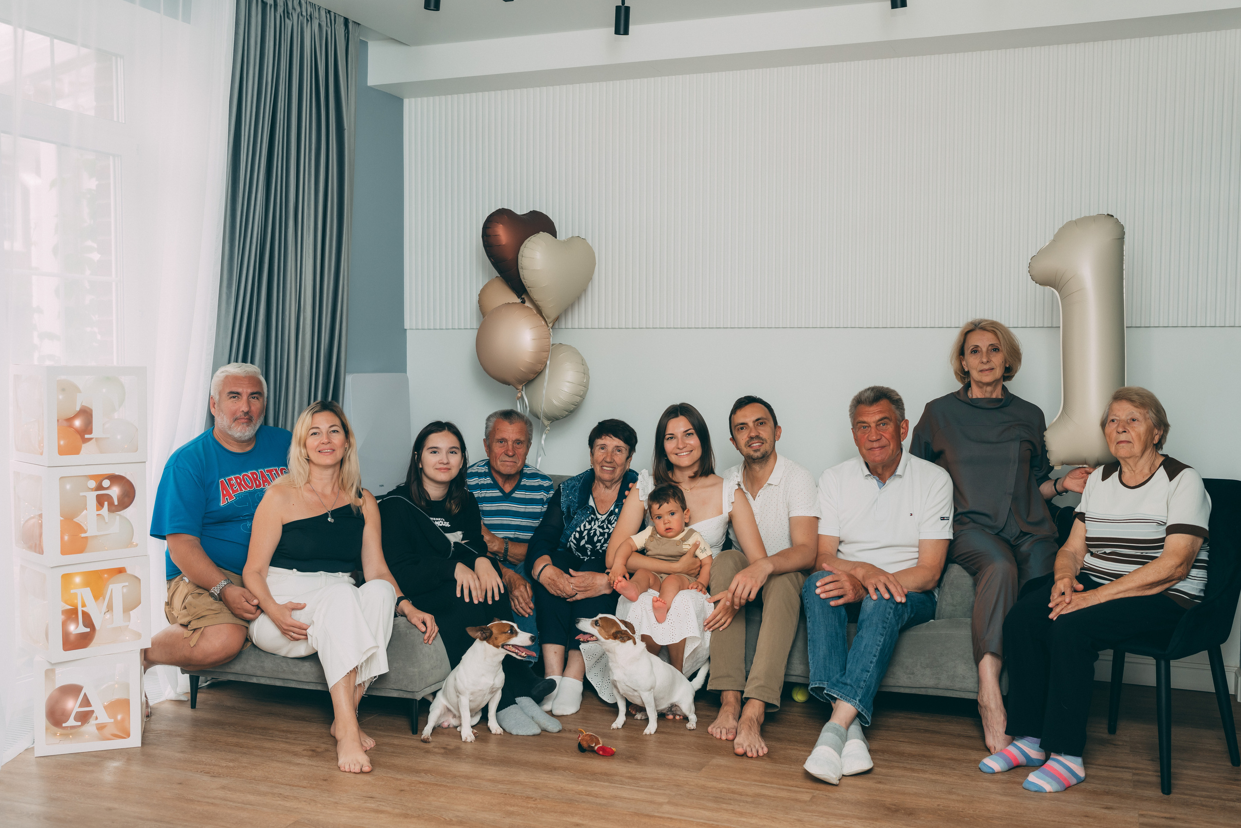 Артему 1 годик. Ярослава Осетрова фотограф — Мск