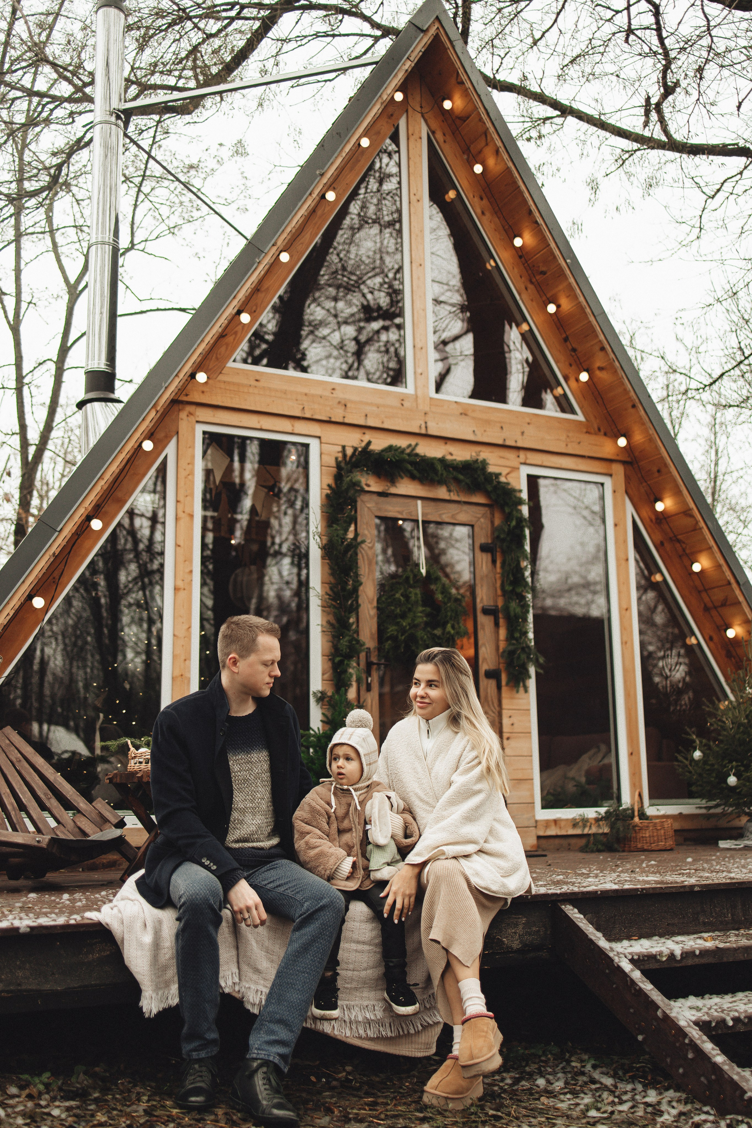 Новогодняя история в домике. Семейный и детский фотограф, таганрог, ростов-на-дону