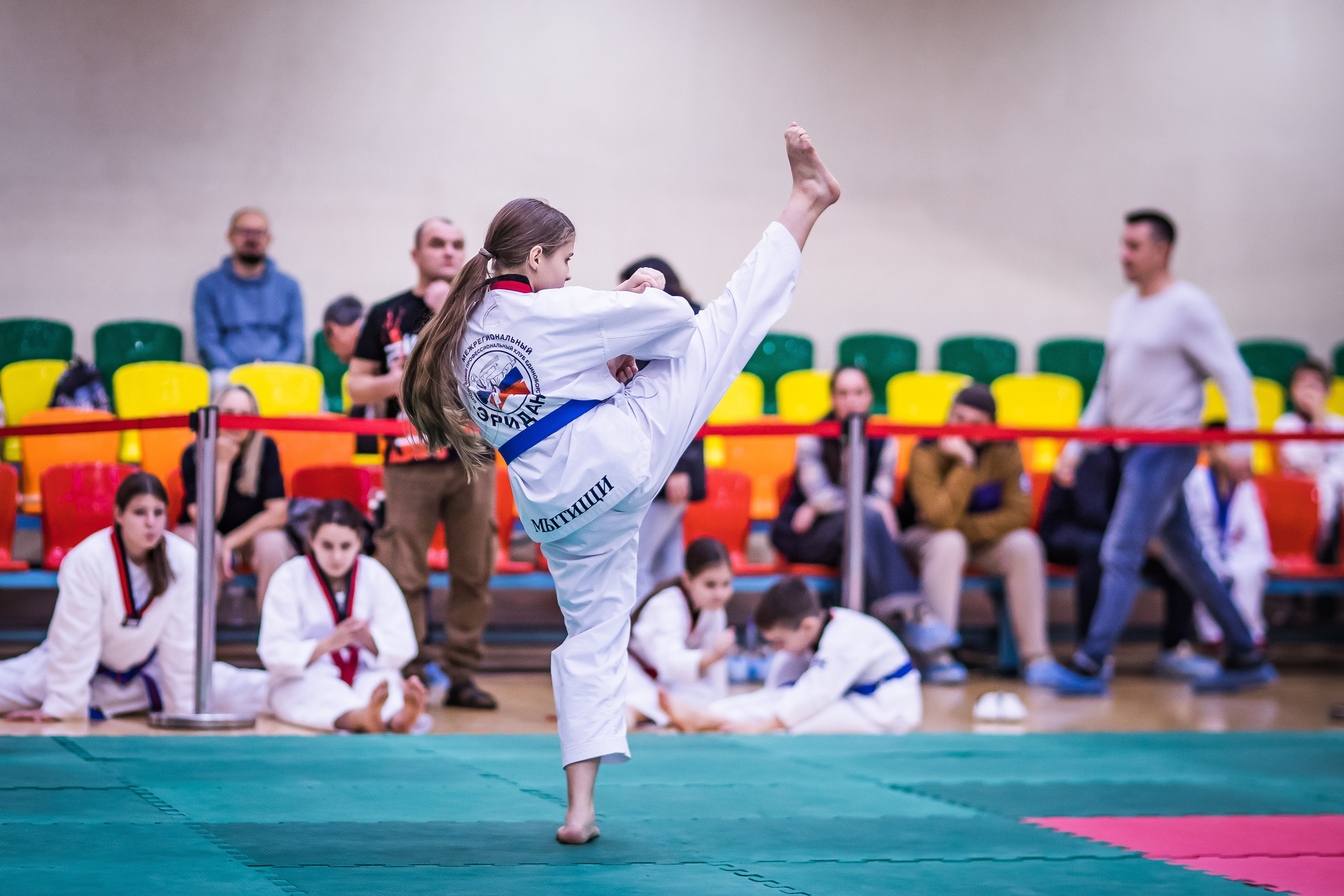 Турнир Федерации детского тхэквондо России по дисциплине ПХУМСЭ. Спортивный фотограф Максим Серегин