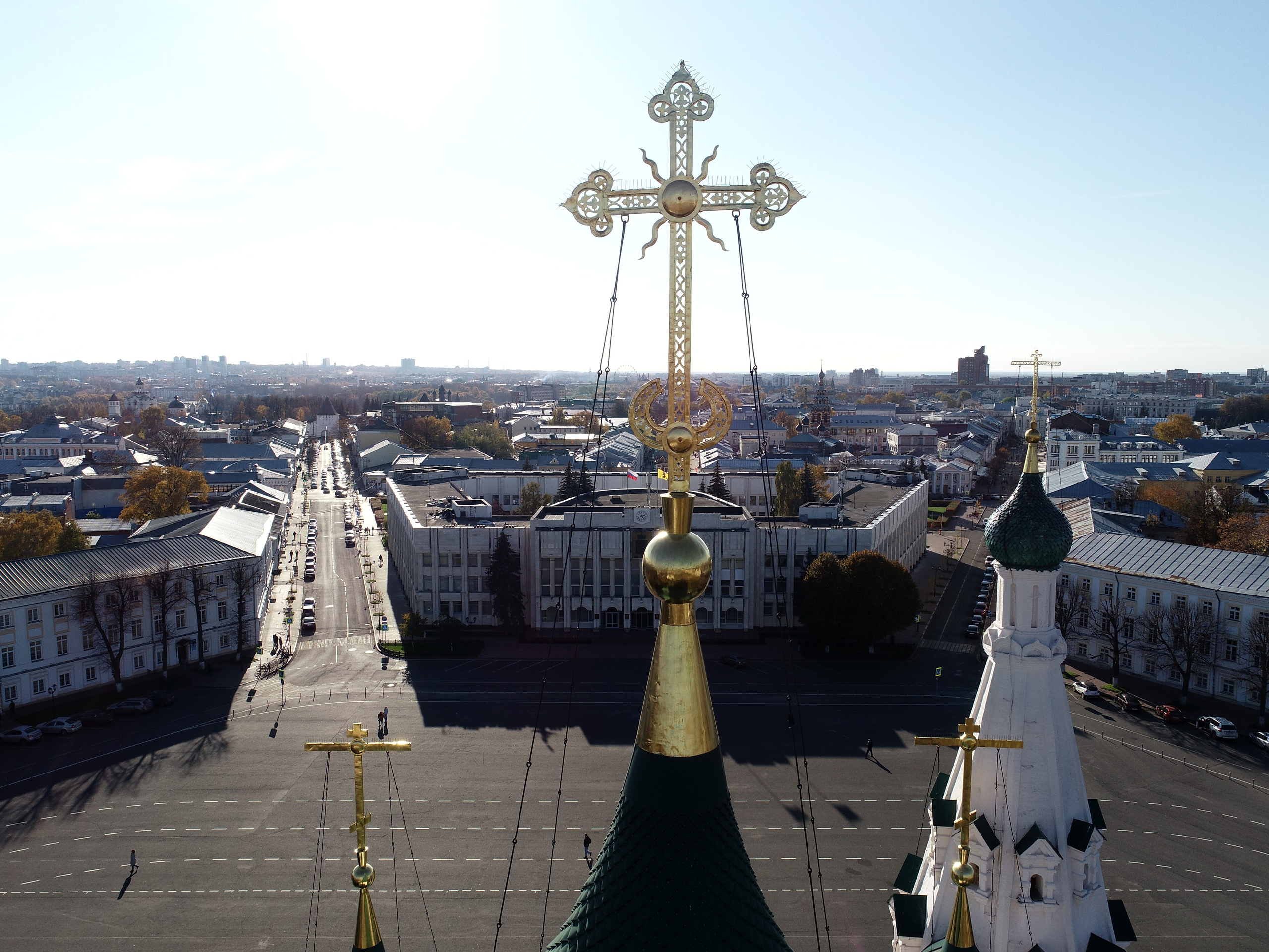 Аэросъёмка в Ярославле дрон квадрокоптер — портфолио Грибов Медиа. Фото и видеосъёмка в Ярославле | Грибов Медиа контент студия  — от 2500 ₽/час