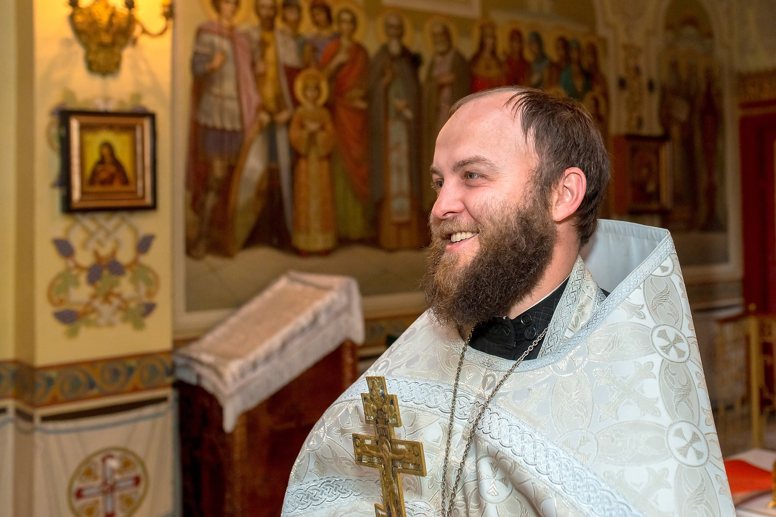 Крещение в Тропарёво. Фотограф Владимир Артамонов