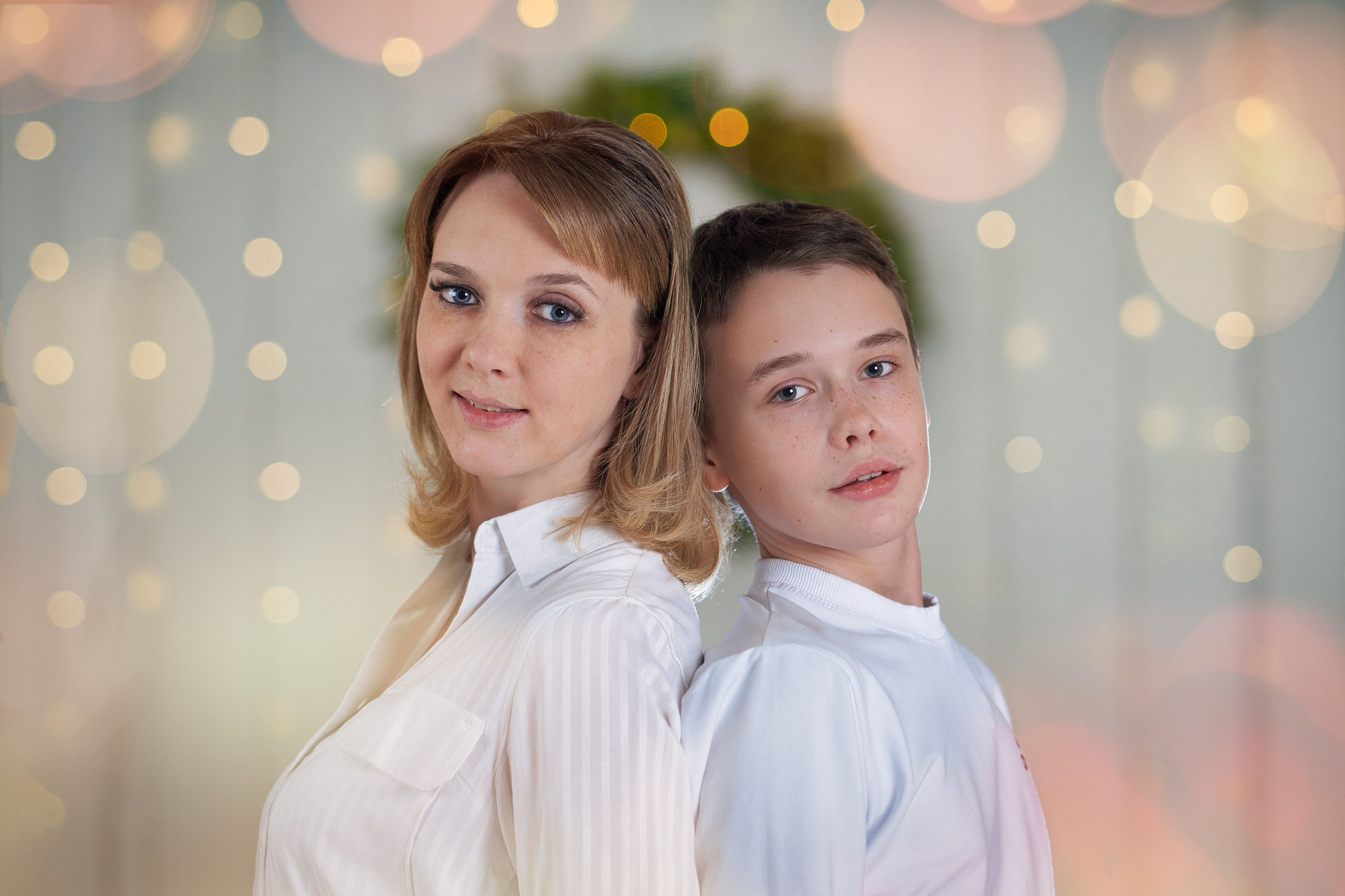 Семейная новогодняя фотосессия. Фотограф Владимир Артамонов