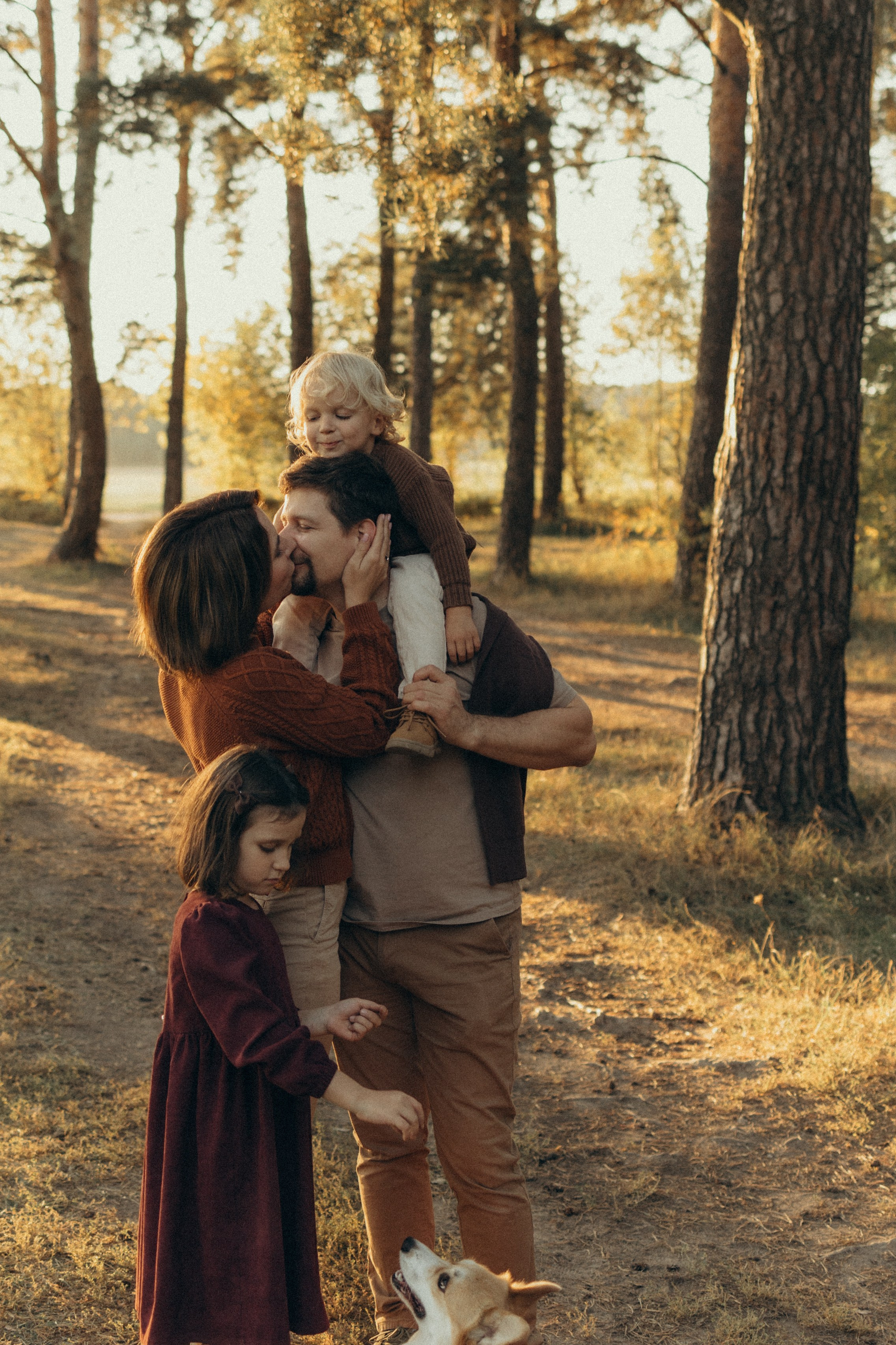 Светлана, Даниил, Оля и Юра. Семейный фотограф в Москве Бунина Маргарита