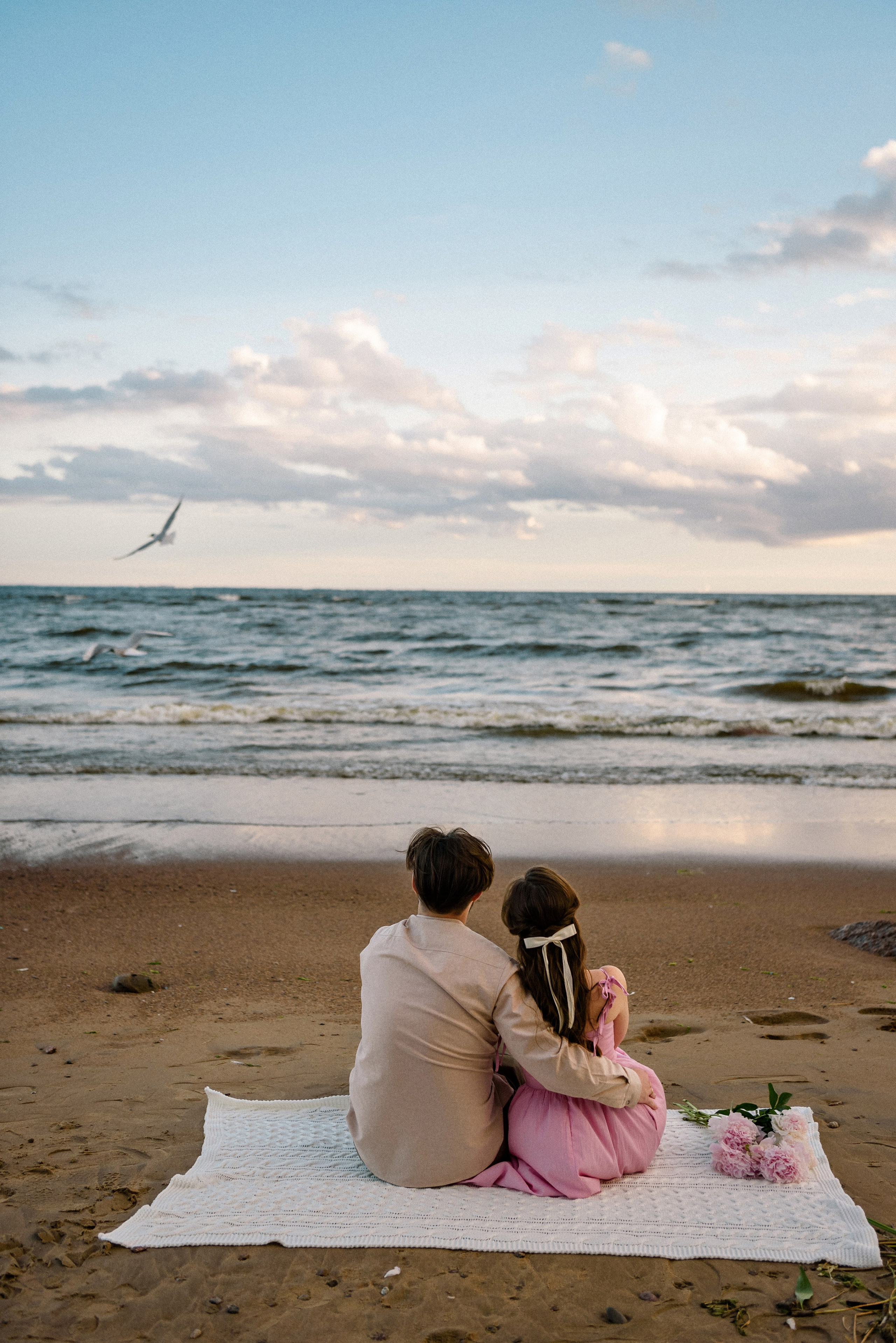 Настя и Вова Финский залив. Свадебный фотограф в Санкт-Петербурге София Шубик