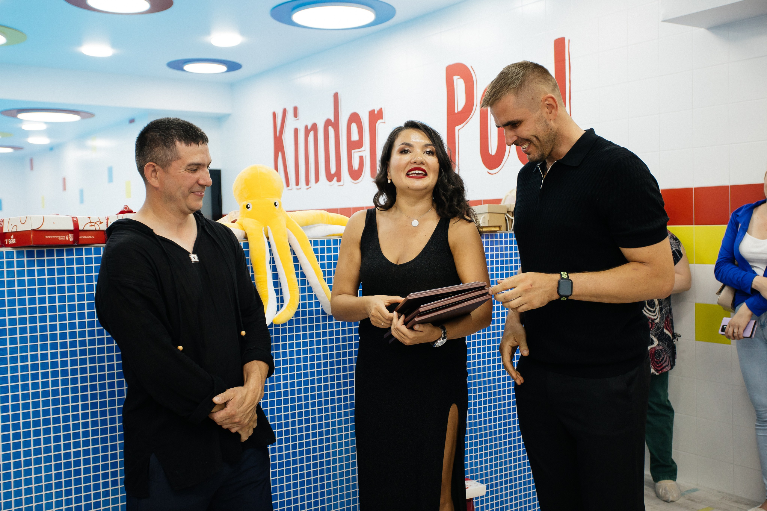 Открытие бассейна. Фотограф в Иркутске