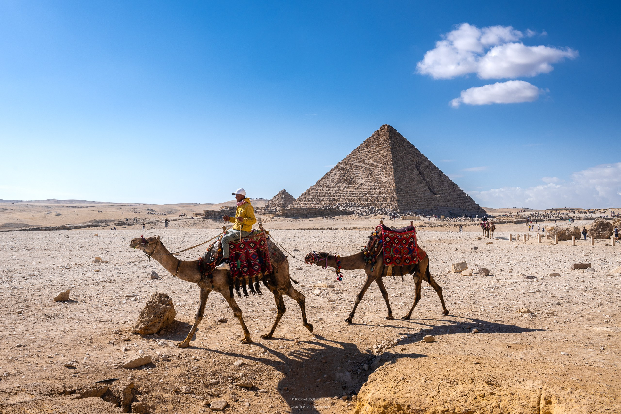 Пирамиды в Египте. Авторские стильные фотокартины