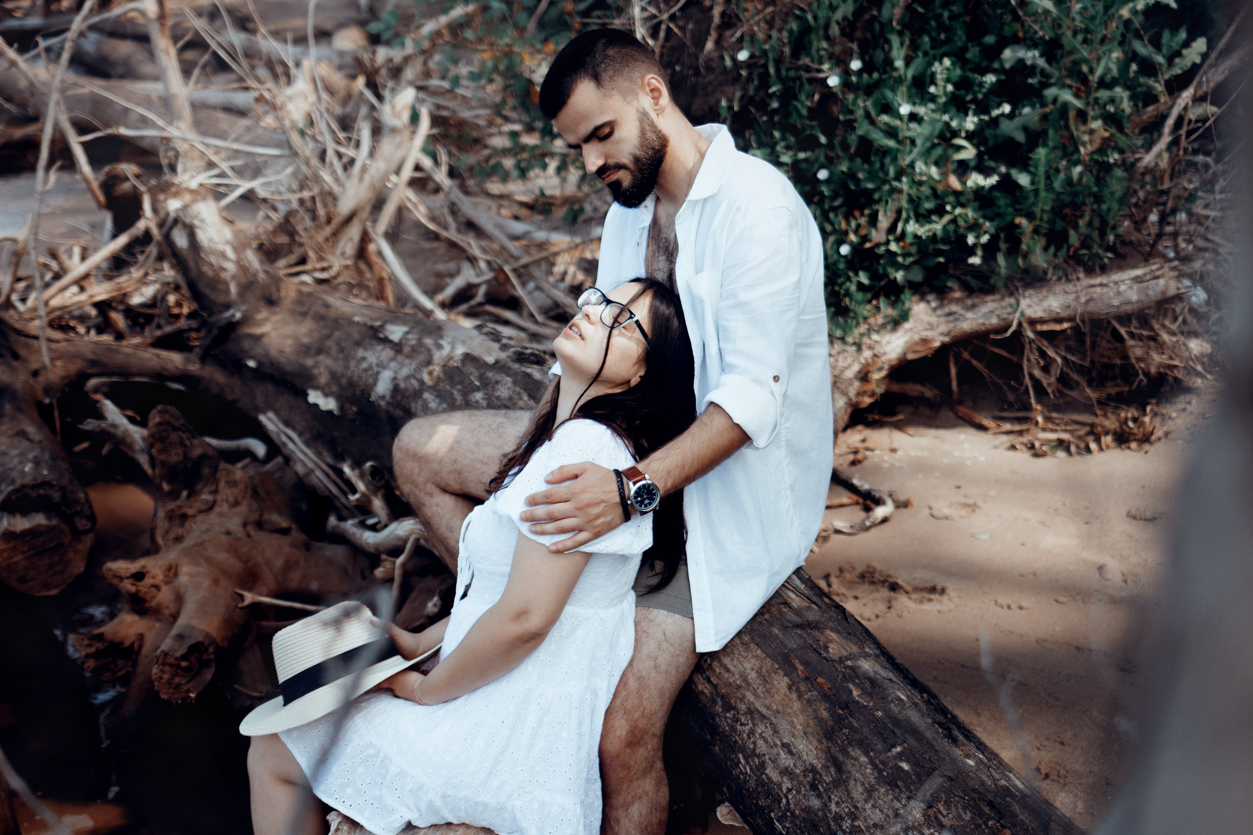 Love story on steep coast