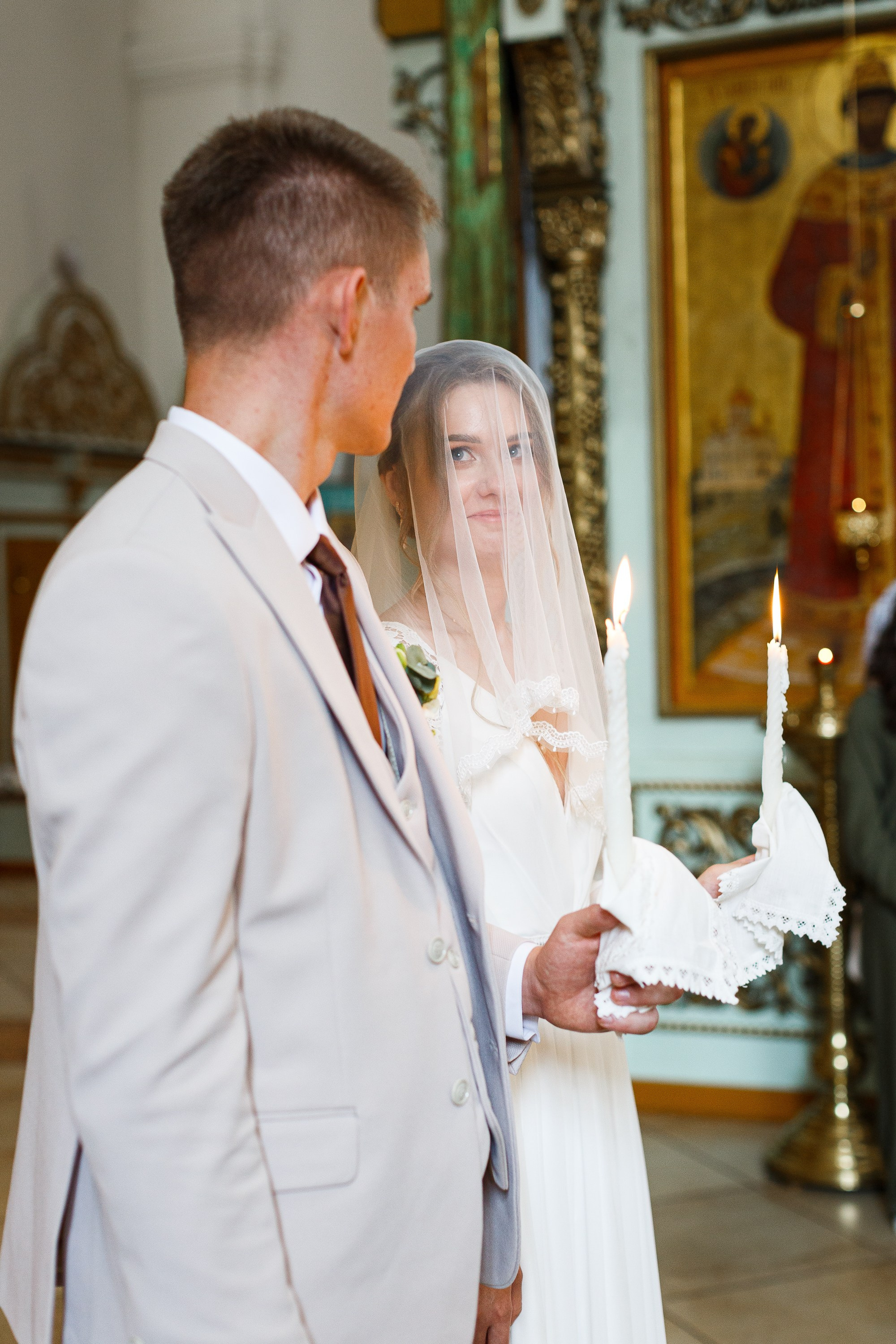 Венчание в храме Живоначальной Троицы на Шаболовке