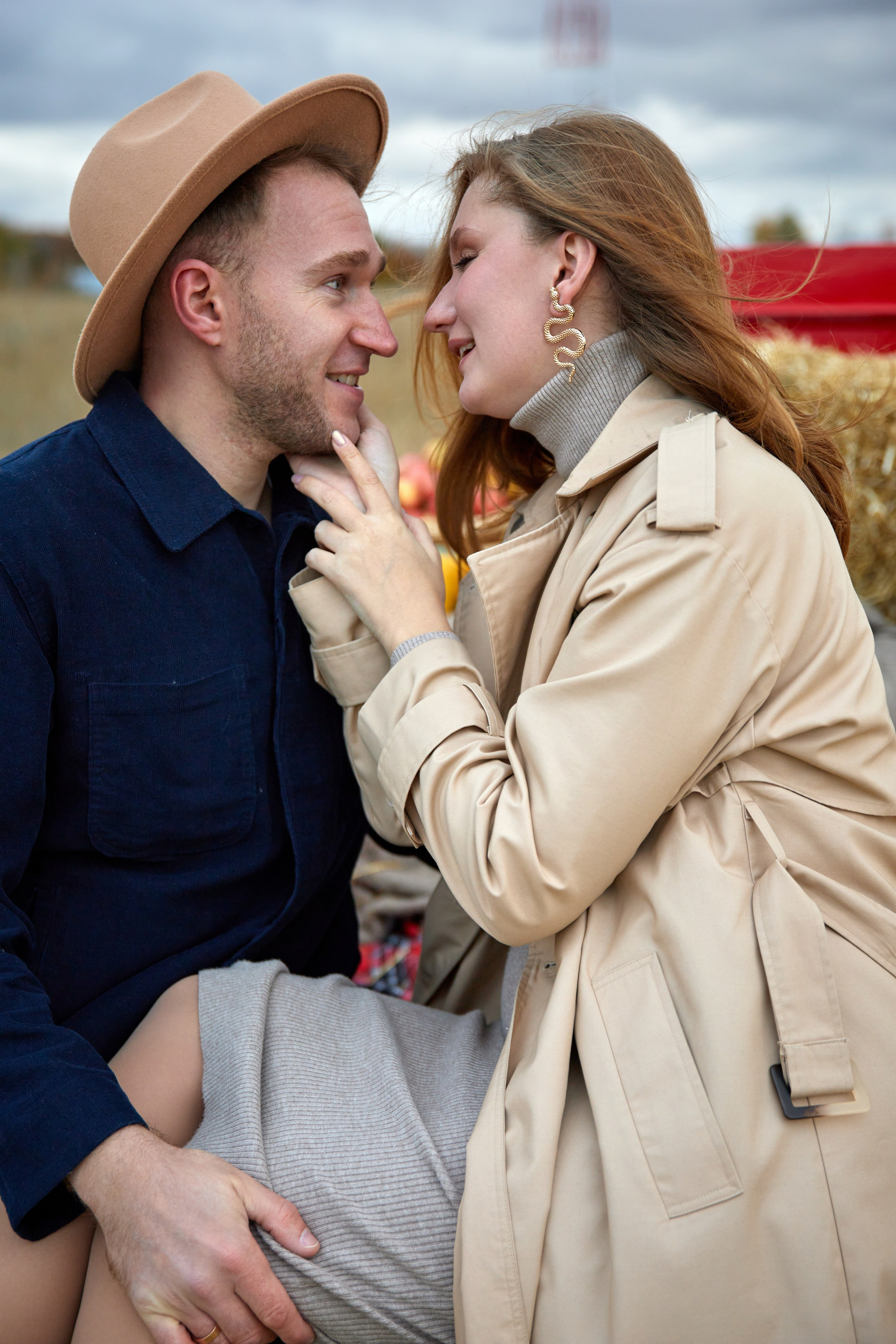 Осенняя с машиной. Фотограф в Самаре Анастасия Афанасьева