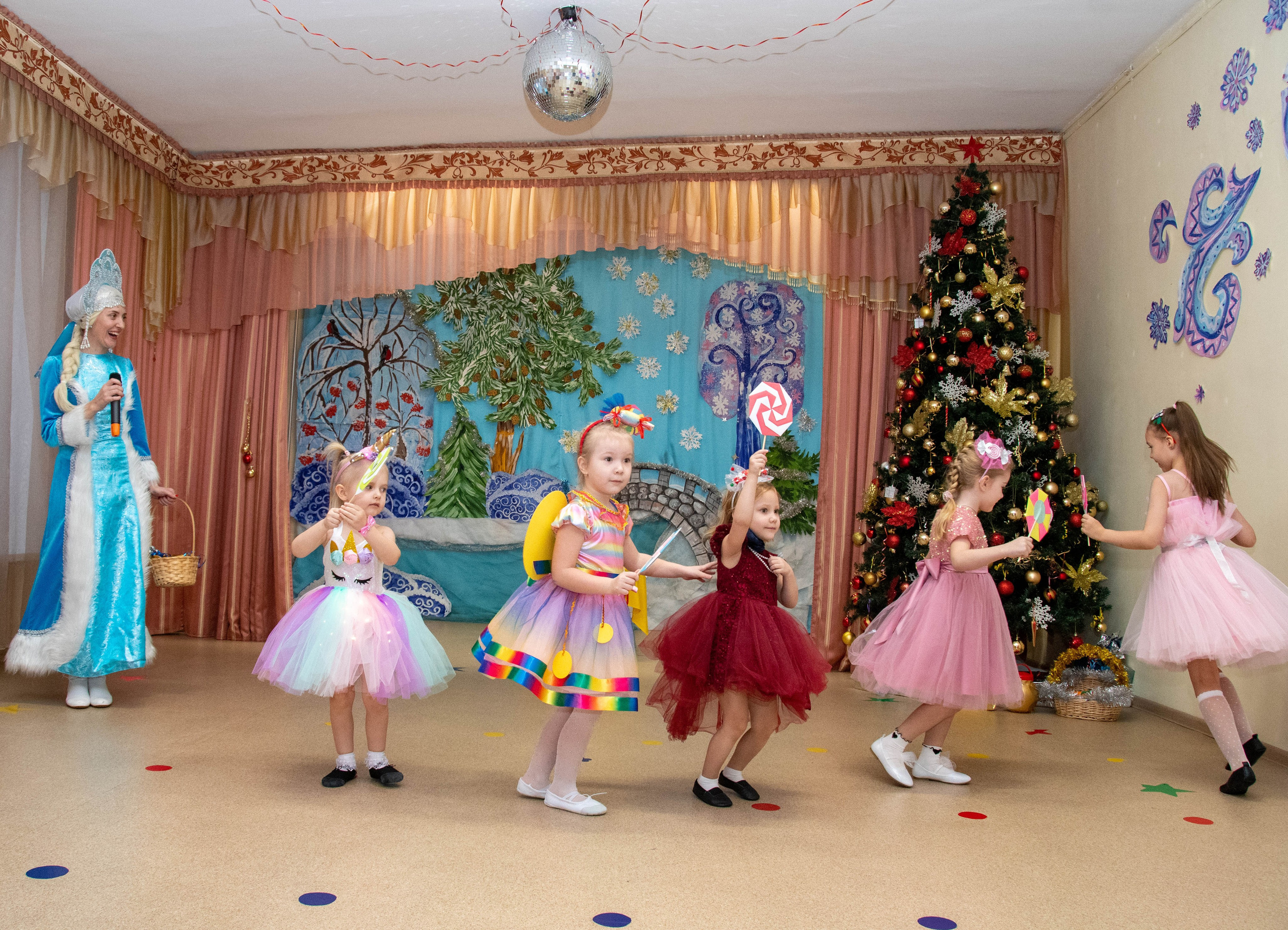 2023 Новый год. Акварель, Первомайка. Репортажный и детский фотограф в Новосибирске