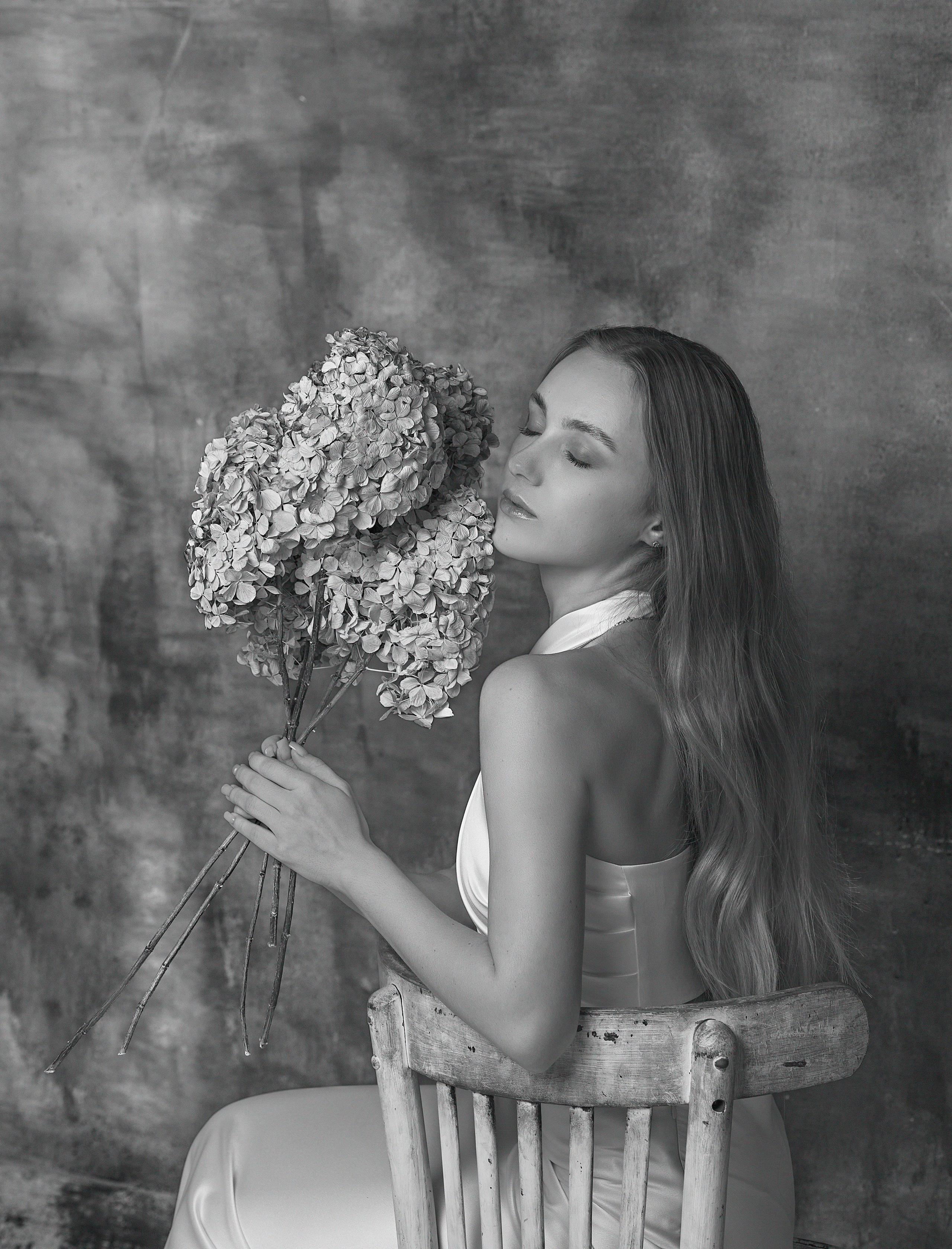 ФОТОСЕССИЯ С ЦВЕТАМИ. Портретный фотограф в Москве, Оксана Серегина