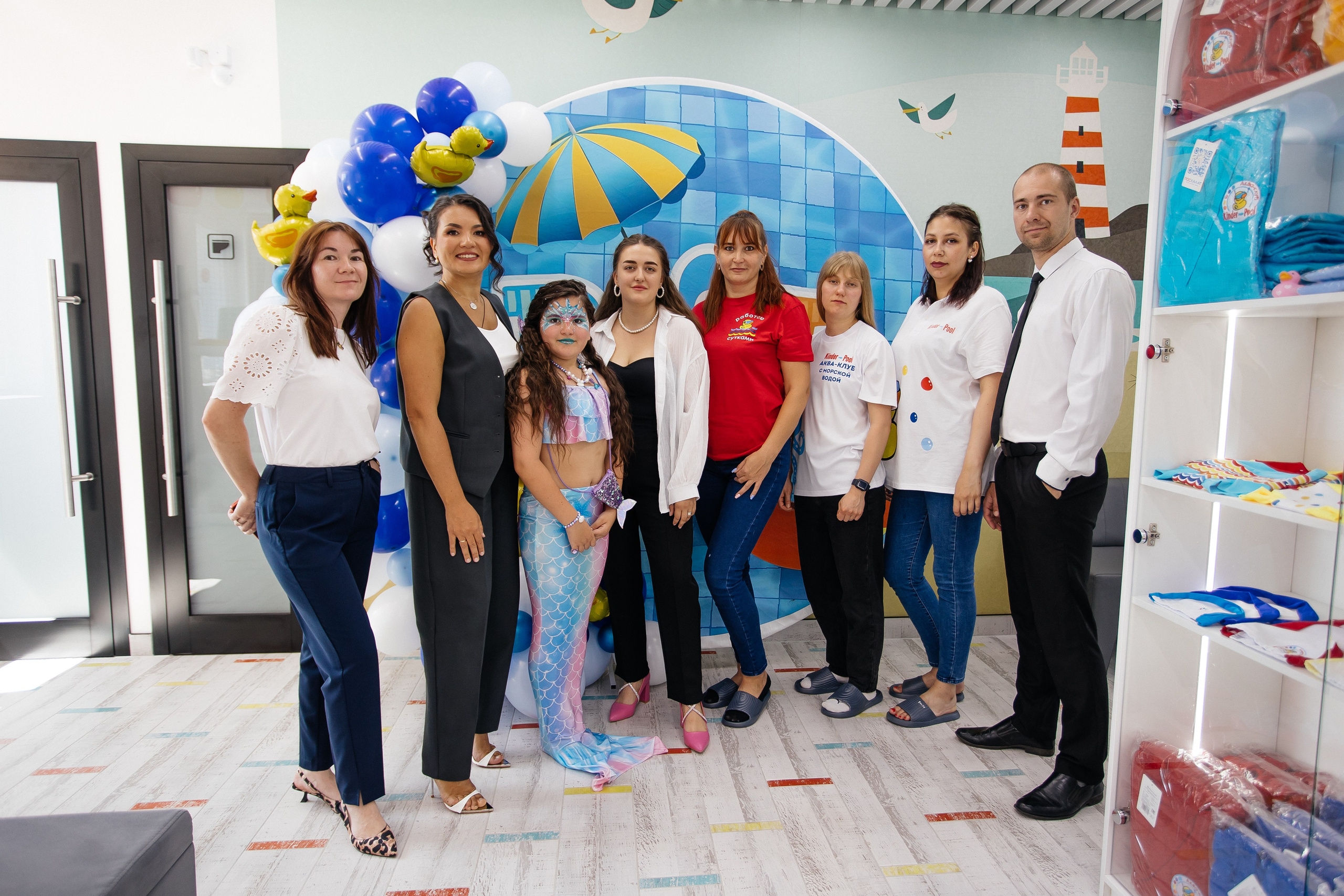 Открытие бассейна. Фотограф в Иркутске