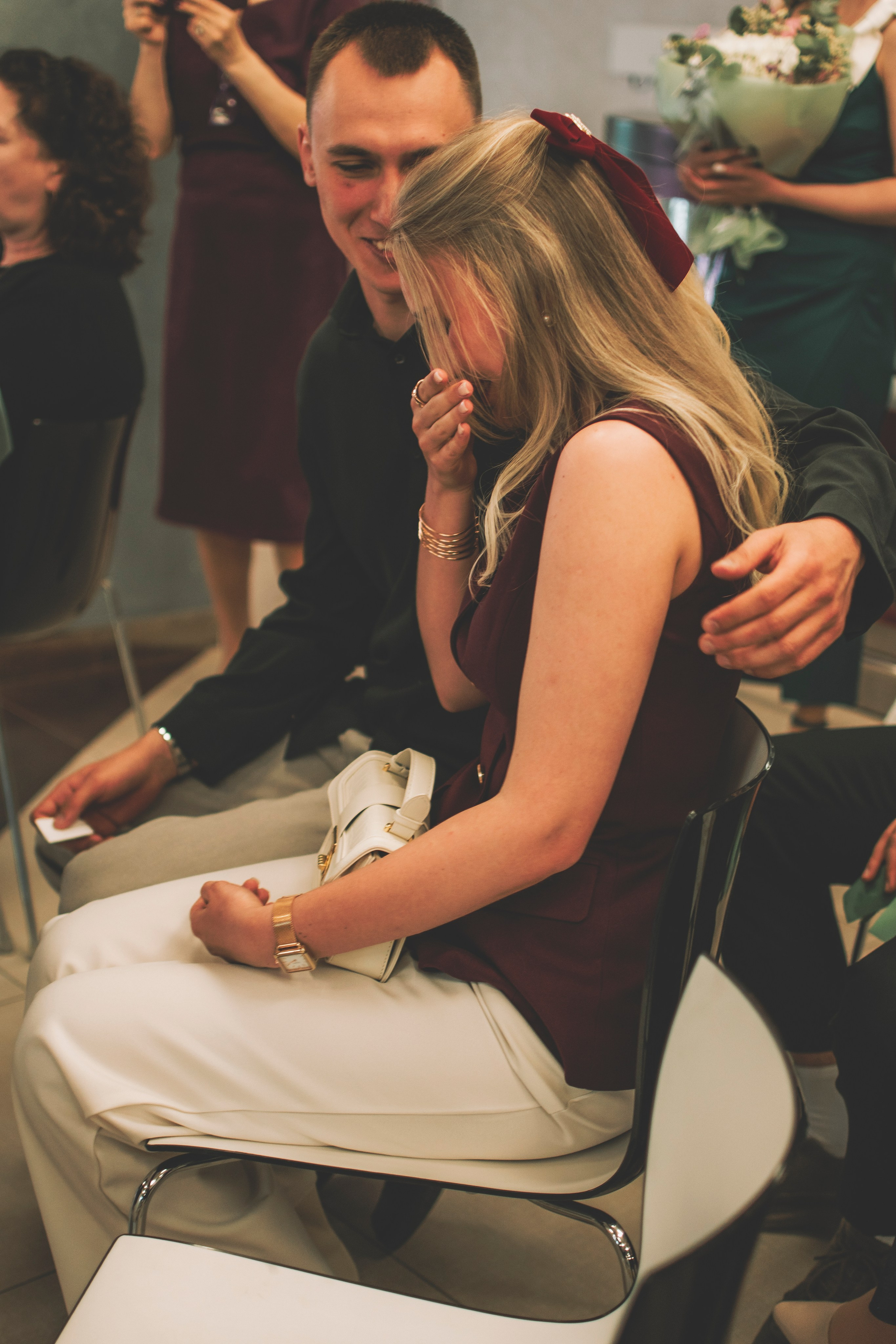 Альберт и Анастасия (Студийная фотосессия, роспись в ДК Нефтяник + фотосессия с гостями). Семейный и свадебный фотограф Губкинский и Ставрополь