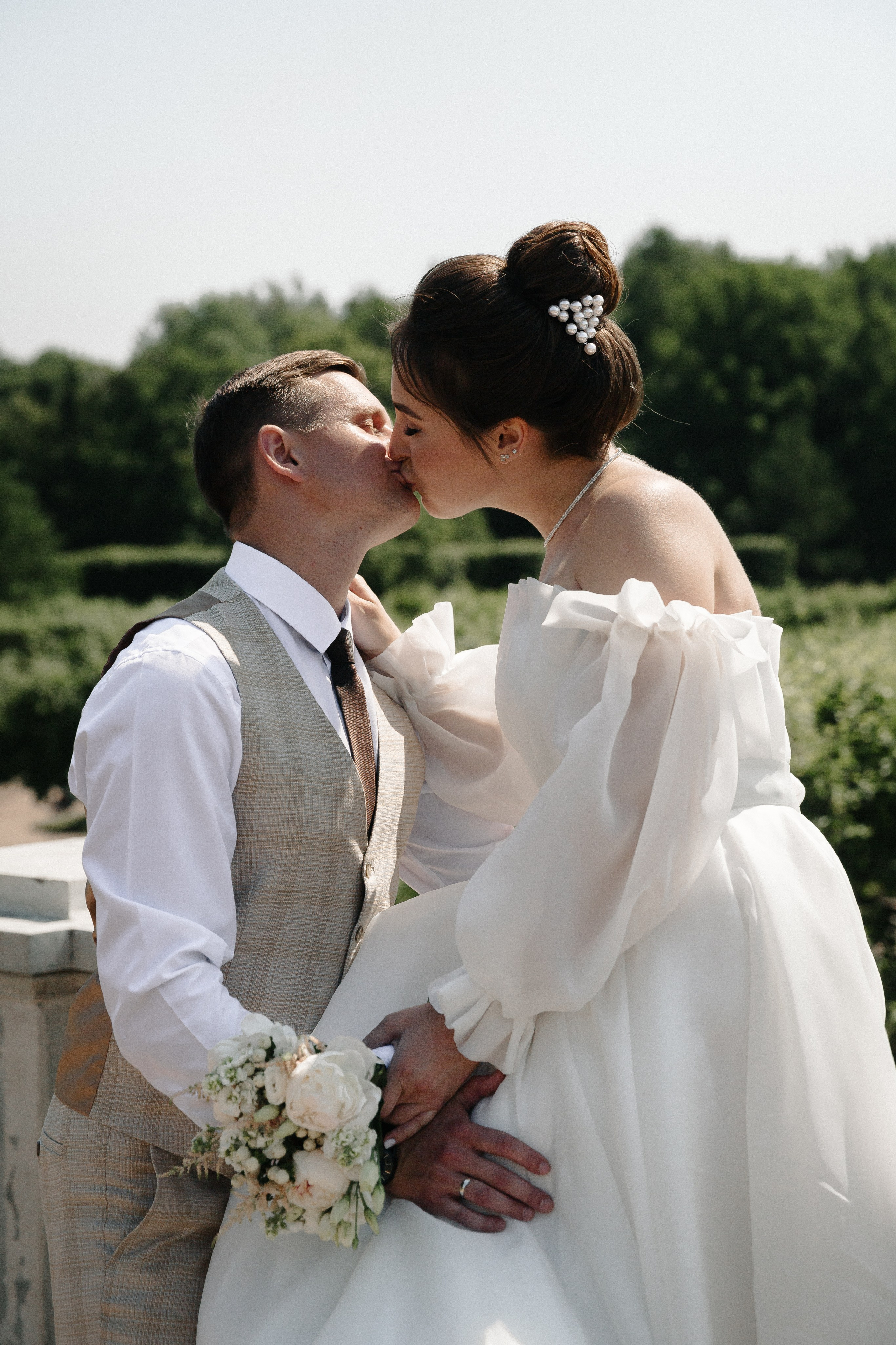 ДВОРЕЦ № 4 Петергоф | Июль, Нижний парк. Свадебный фотограф в Санкт-Петербурге Полина Корзухина