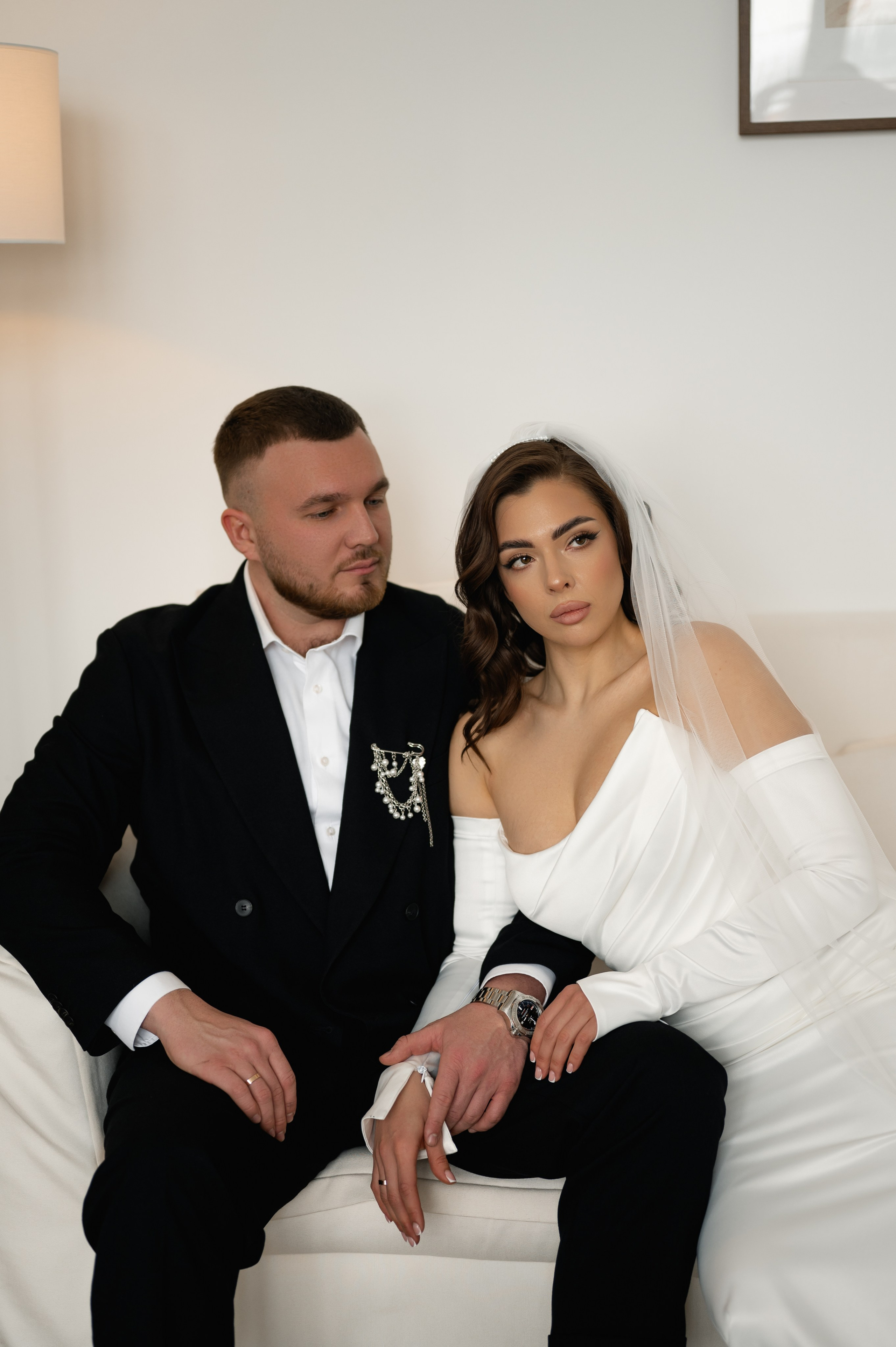 Свадебная фотосессия в студии. Свадебный и семейный фотограф в Краснодаре Алина Мельник