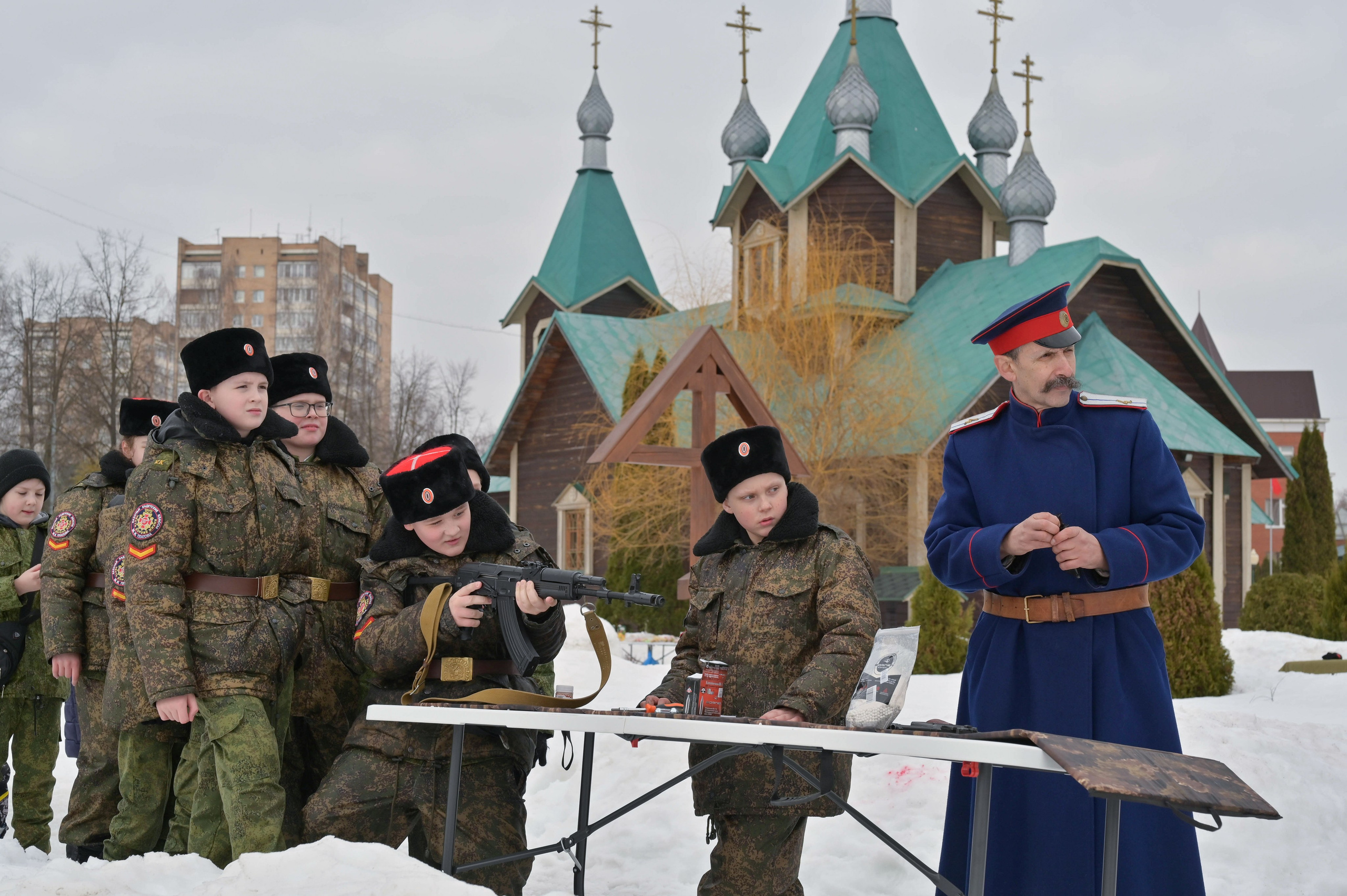 Кадетский класс. Выезд в г. Чкаловский МО. Фотограф Анна Мельникова | Москва