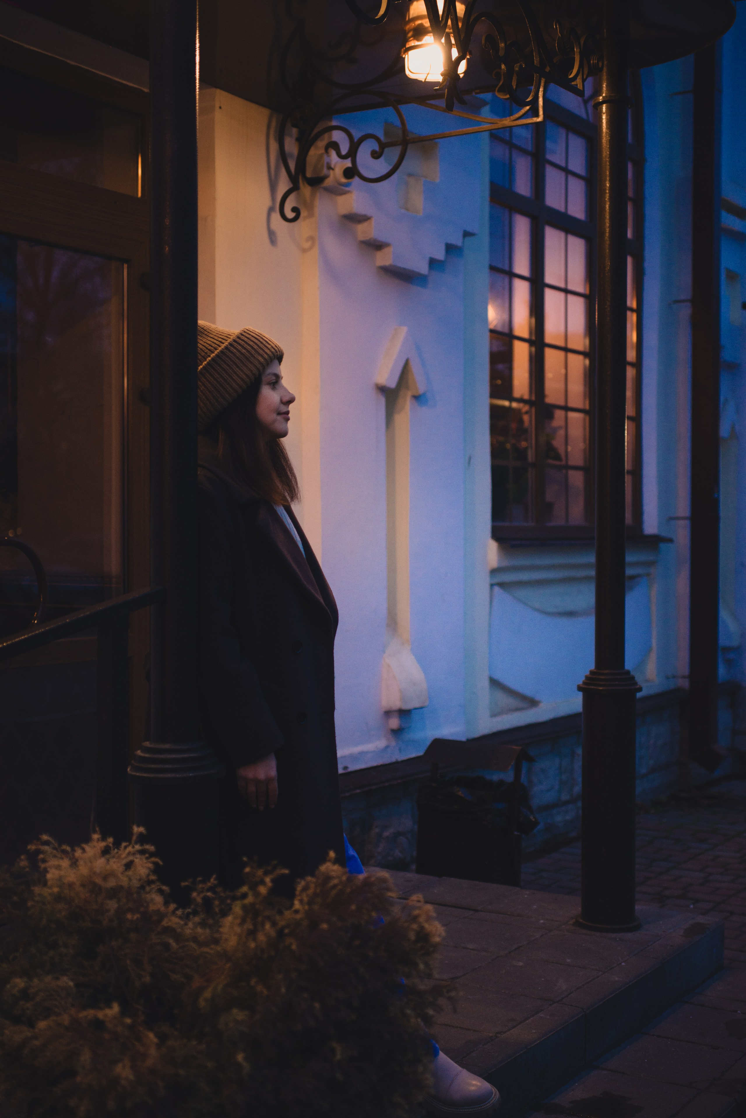 Софи. Огни вечернего города. Фотограф Людмила Белова