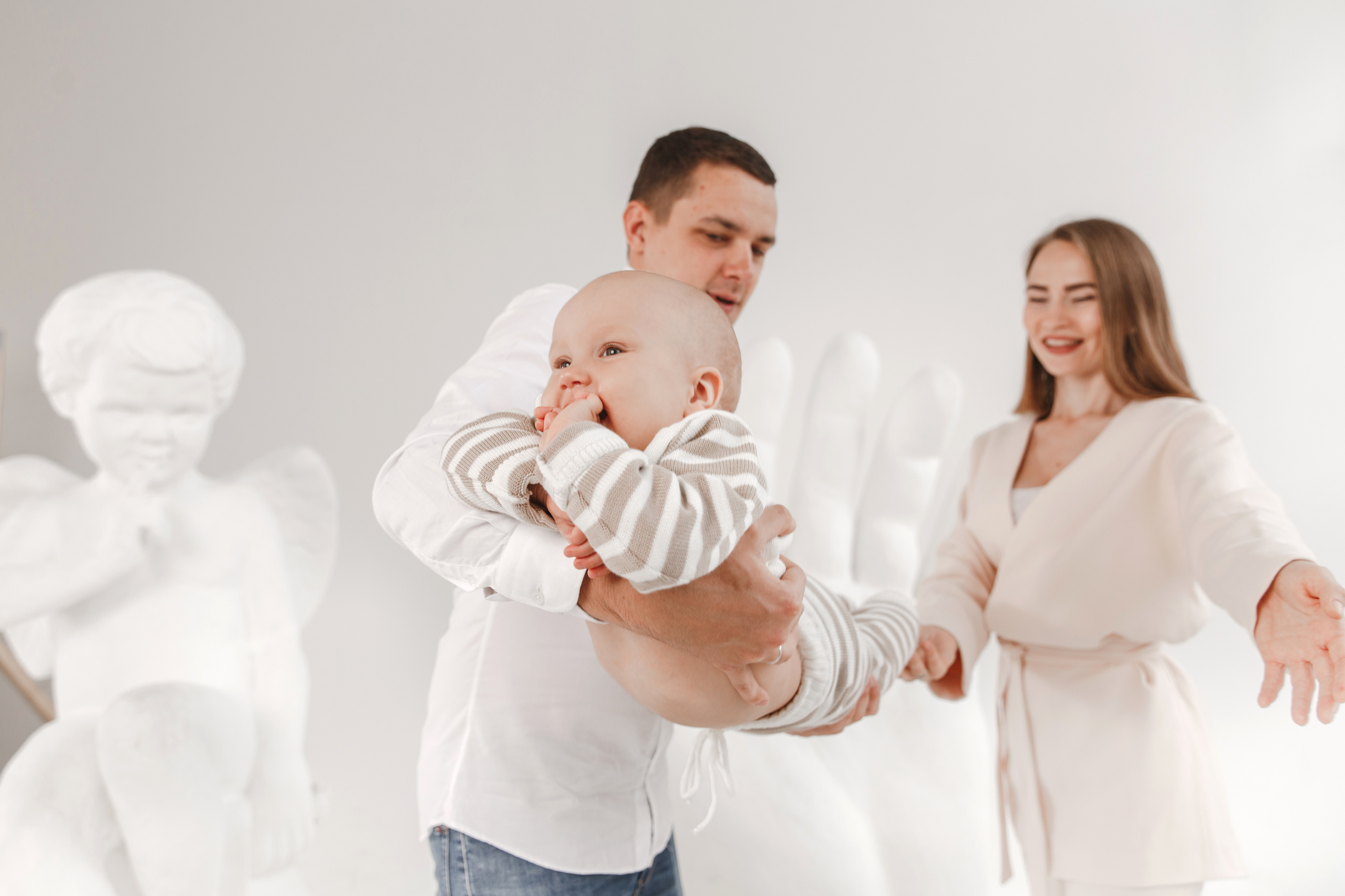 Катя+Рома+Денис первая семейная фотосессия. Свадебный и семейный фотограф Ксения Ржевская (Митрохина)