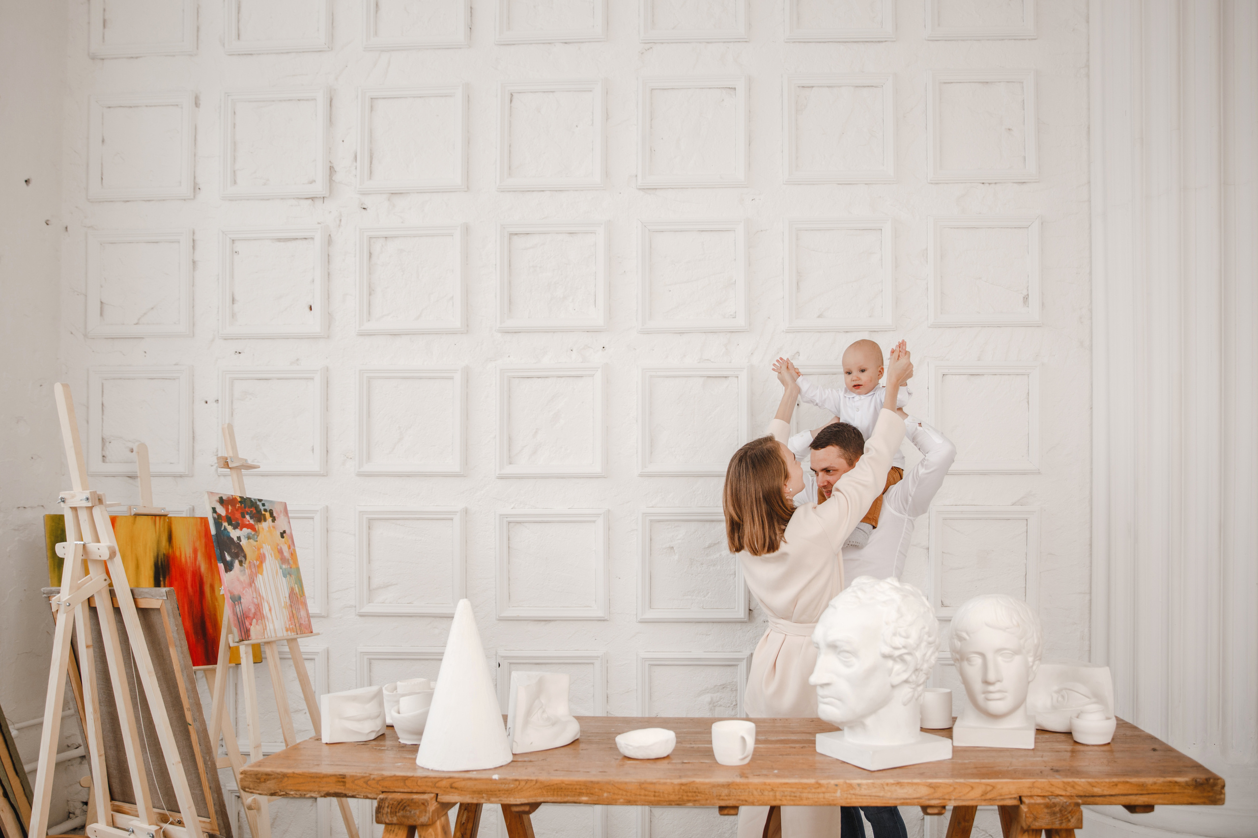 Катя+Рома+Денис первая семейная фотосессия. Свадебный и семейный фотограф Ксения Ржевская (Митрохина)