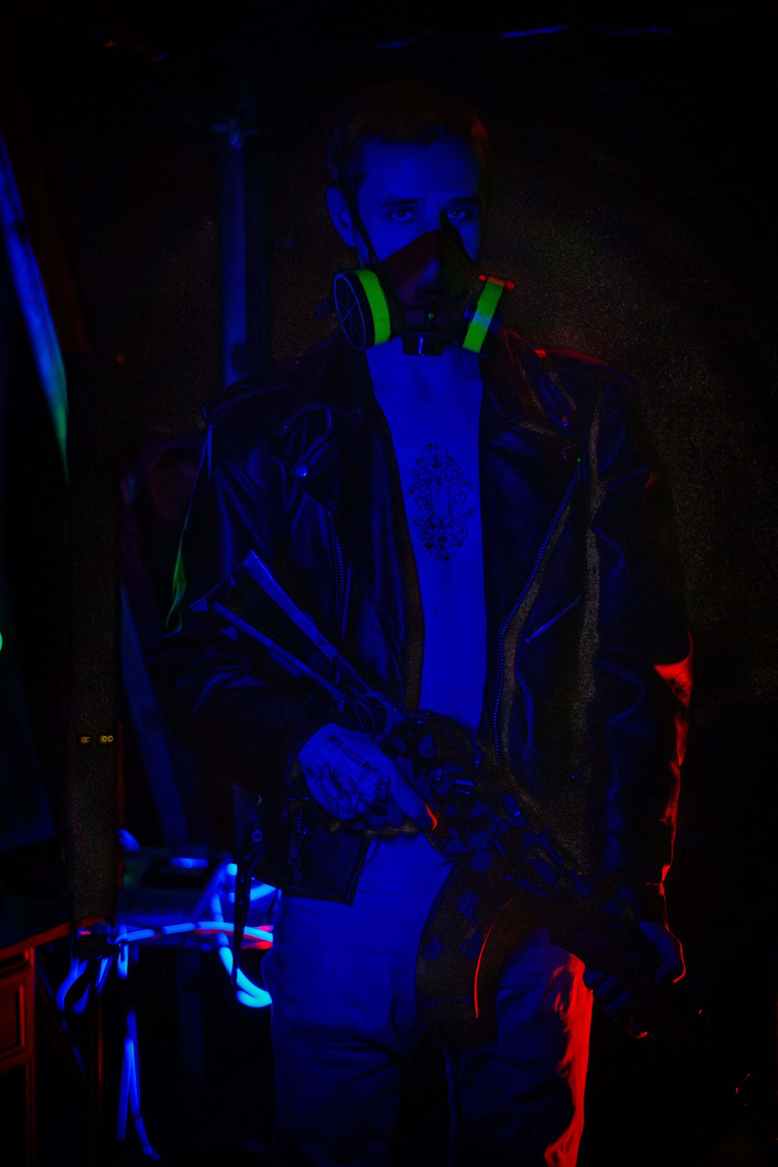 Фотосъёмка в стиле Киберпанк. Фотограф в Южно-Сахалинске Гусаков Евгений