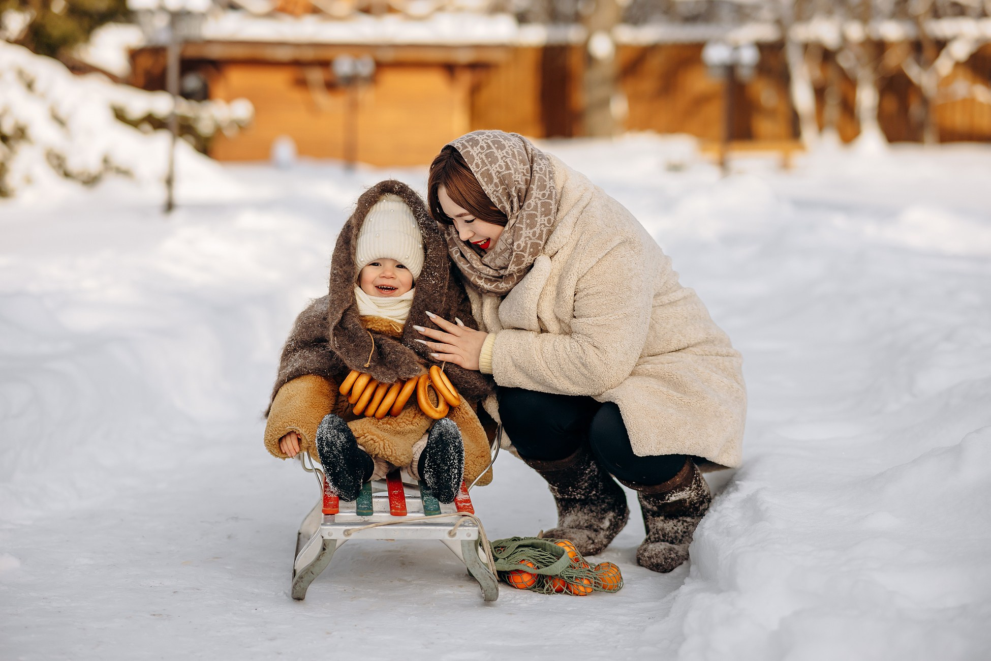 Русская зима. Семейный фотограф в Пензе Мария Левина