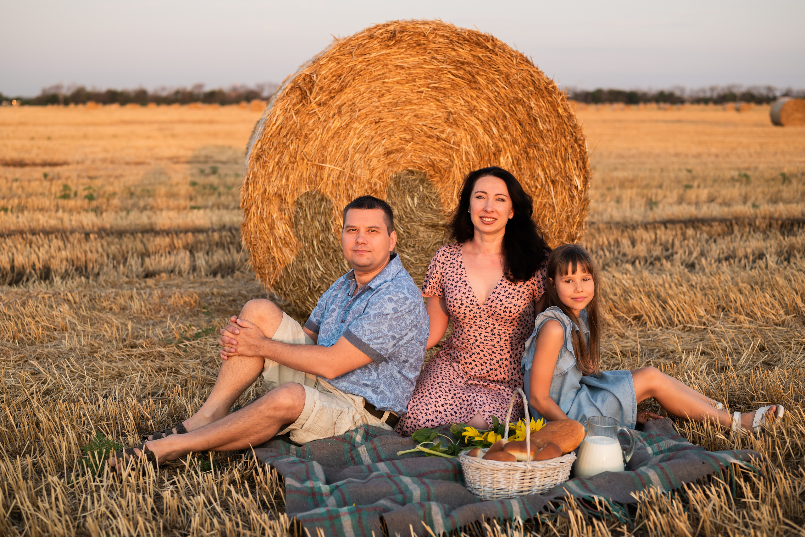 В поле. Свадебный фотограф Москва и МО Марина Мышко