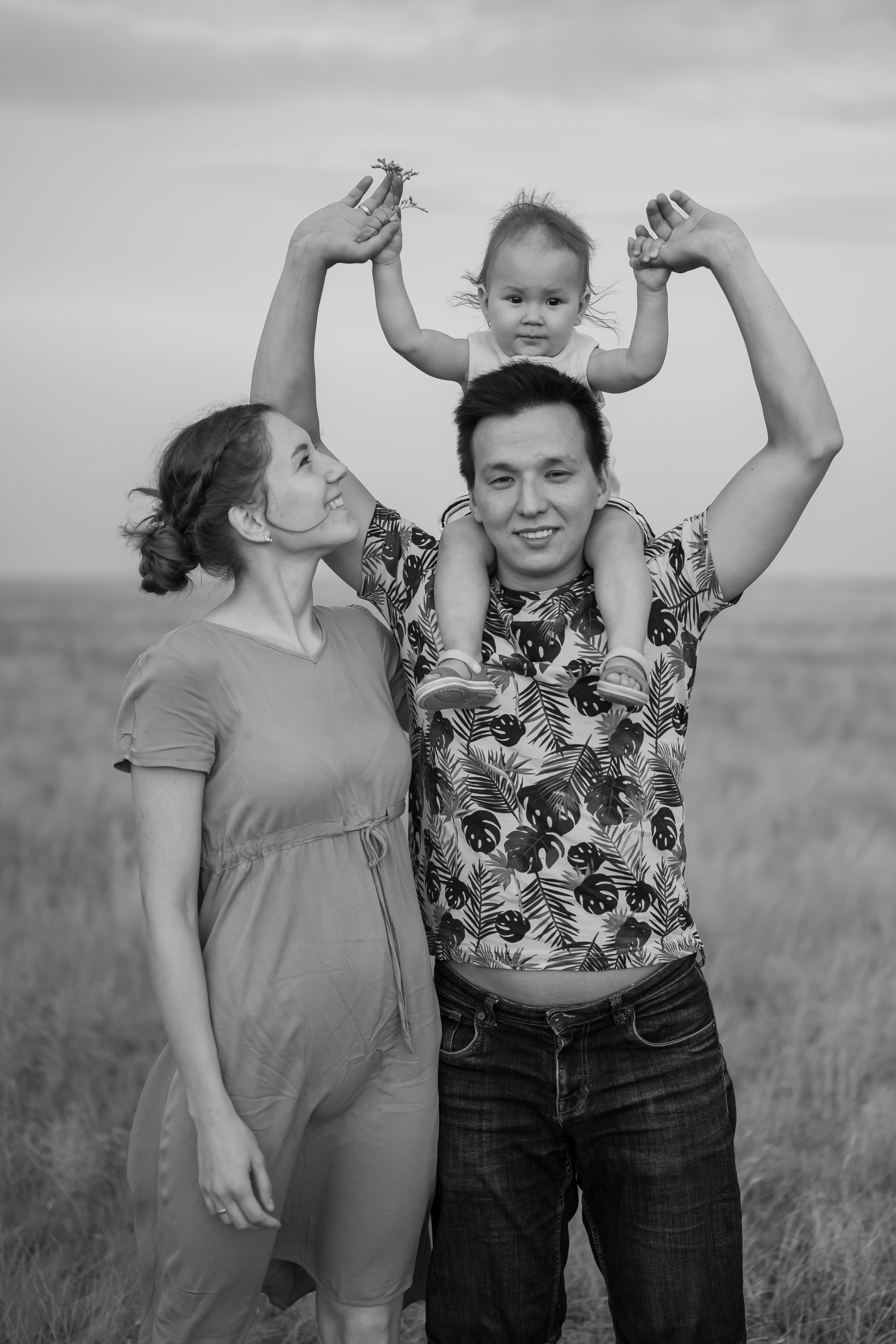 Маша, Альбек и София. Свадебный фотограф Москва и МО Марина Мышко