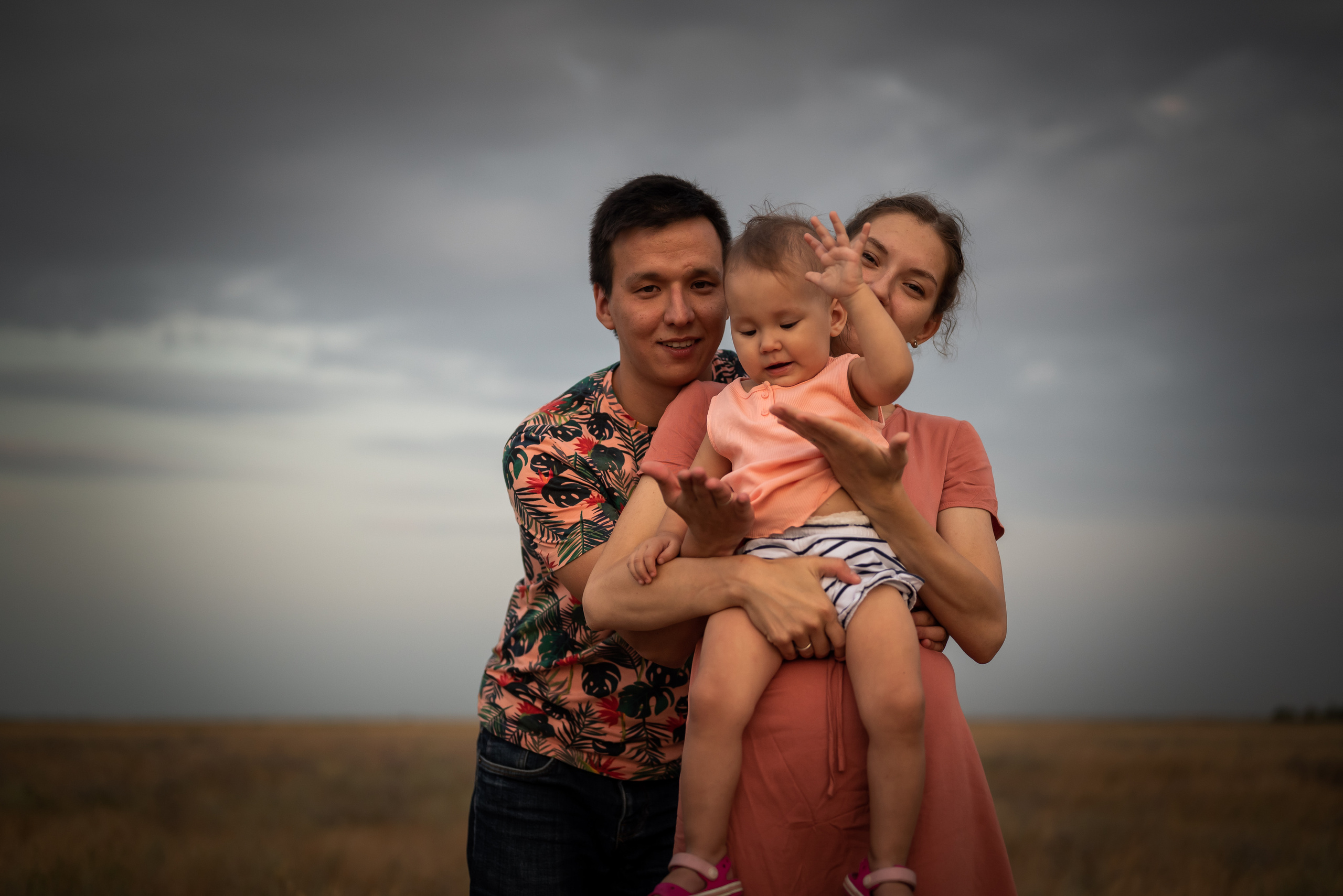 Маша, Альбек и София. Свадебный фотограф Москва и МО Марина Мышко