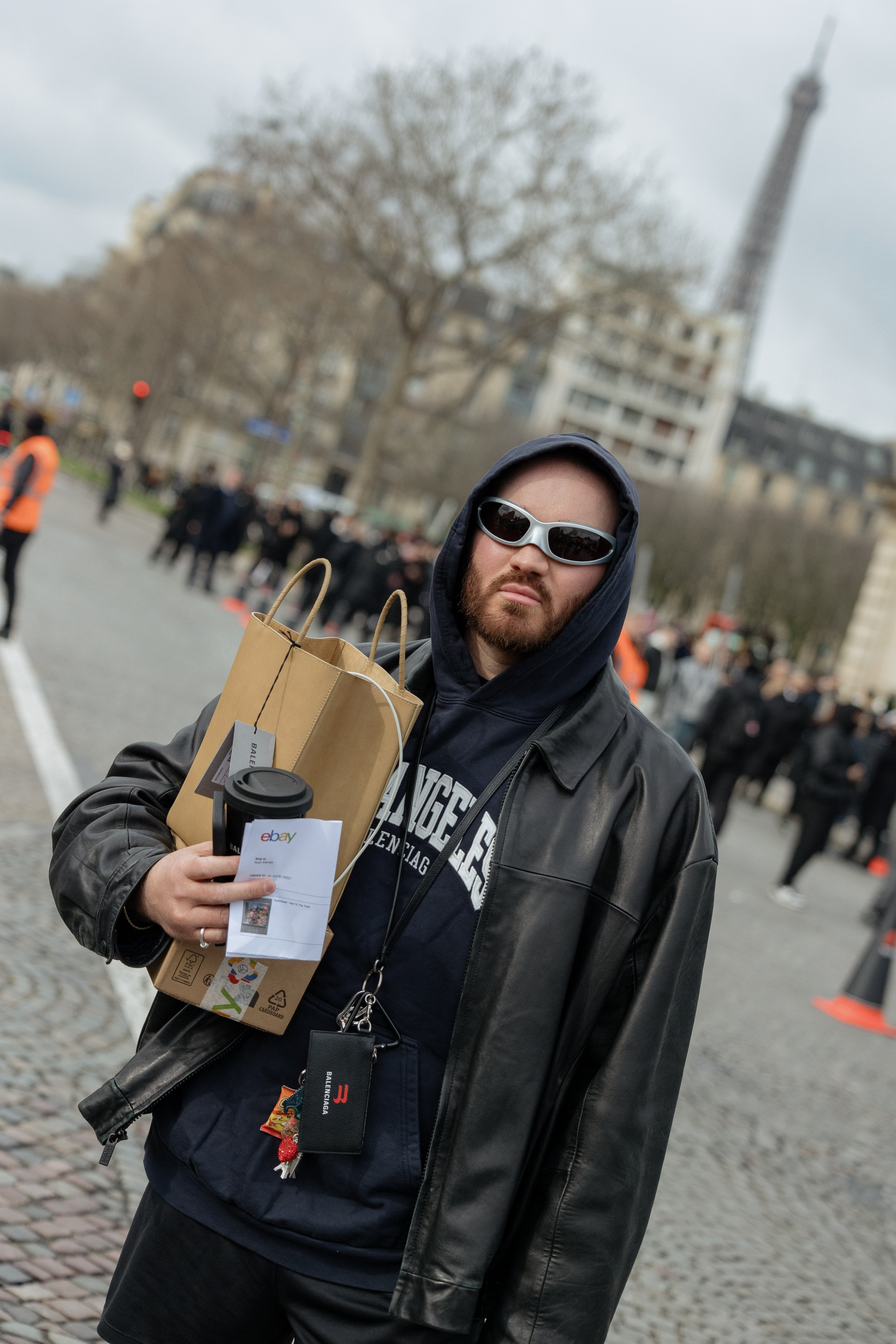 BALENCIAGA PFW WOMENSWEAR FALL-WINTER 24/25. Photographer in Milan Ivan Goncharov