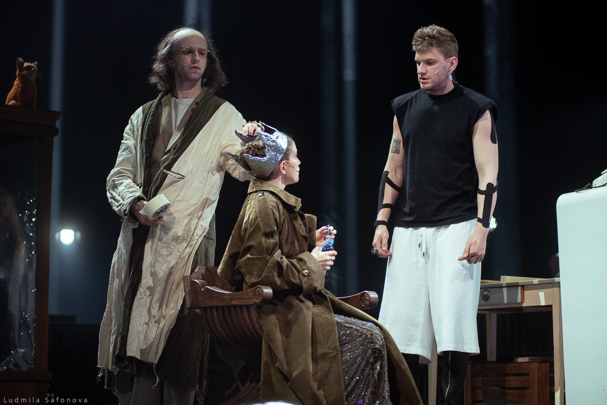 Гамлет. Режиссёр Андрей Гончаров. Гамлет Юра Борисов. Lucytheatre