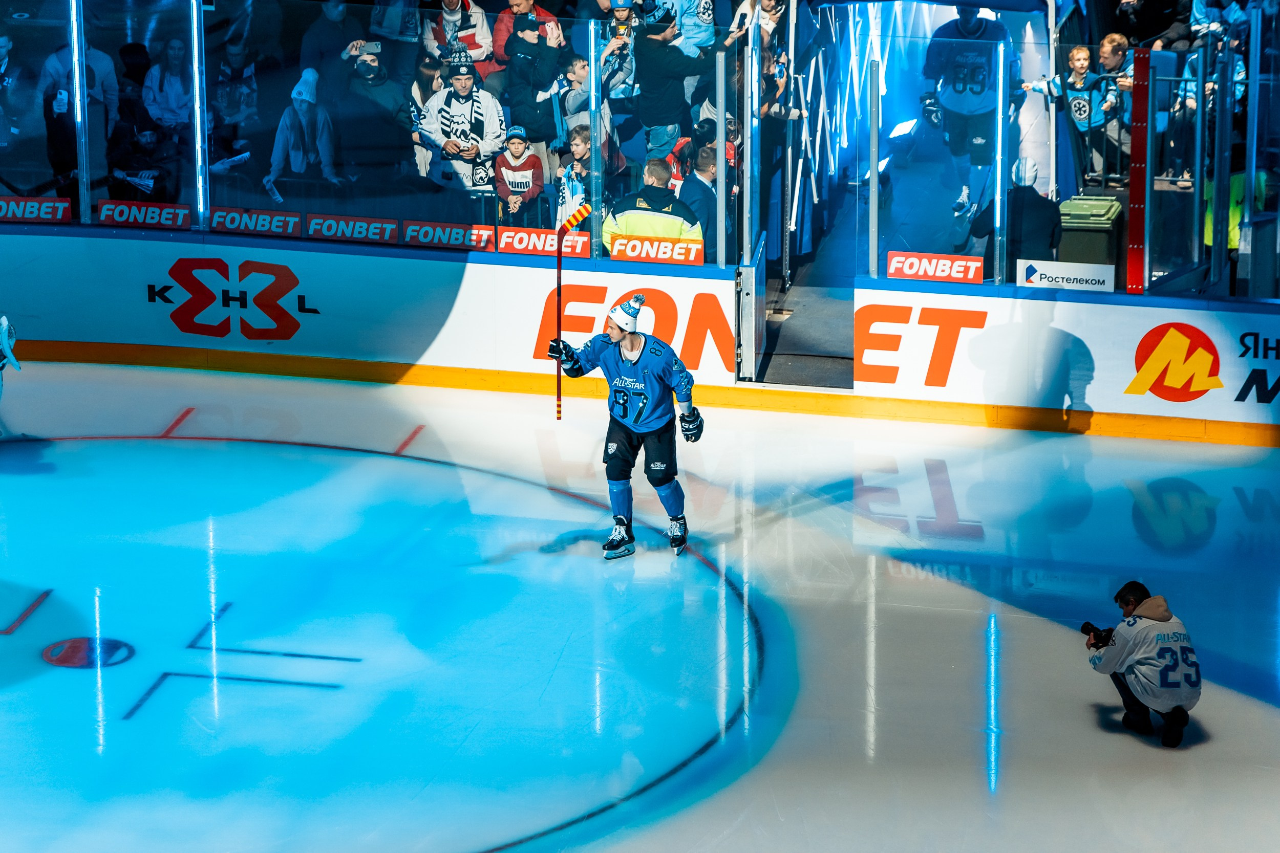 KHL All-Star 2025. Репортажный фотограф в Сочи Дмитрий Ветринский