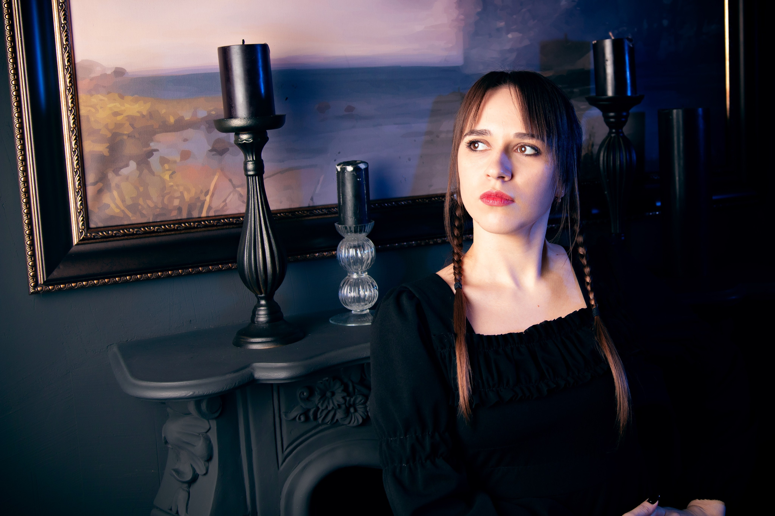 Фотосессия wednesday в студии Photohub зал Карбон