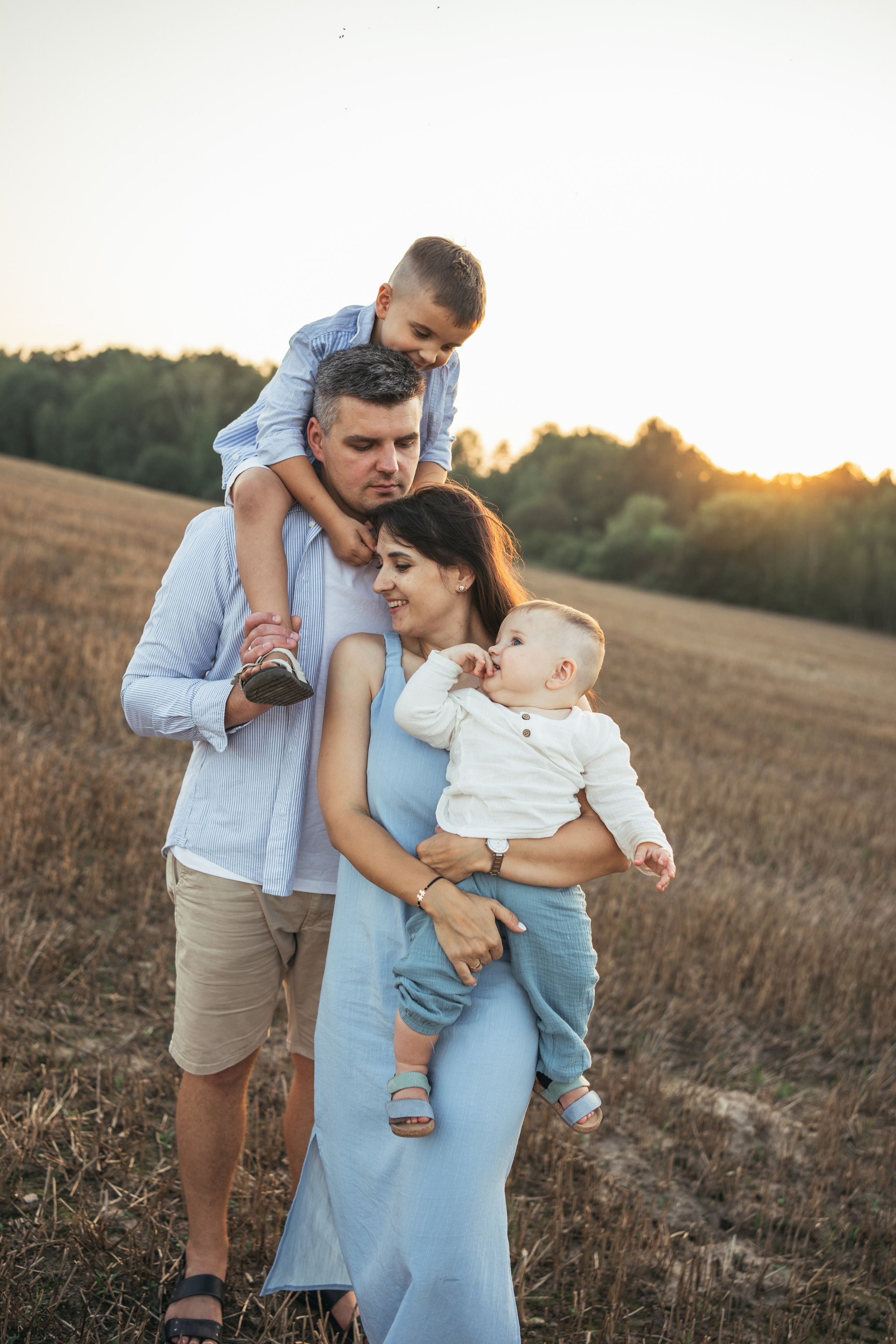 ЛЕТО.Семья Вероники. Фотограф Марта Козел. Гродно, Беларусь
