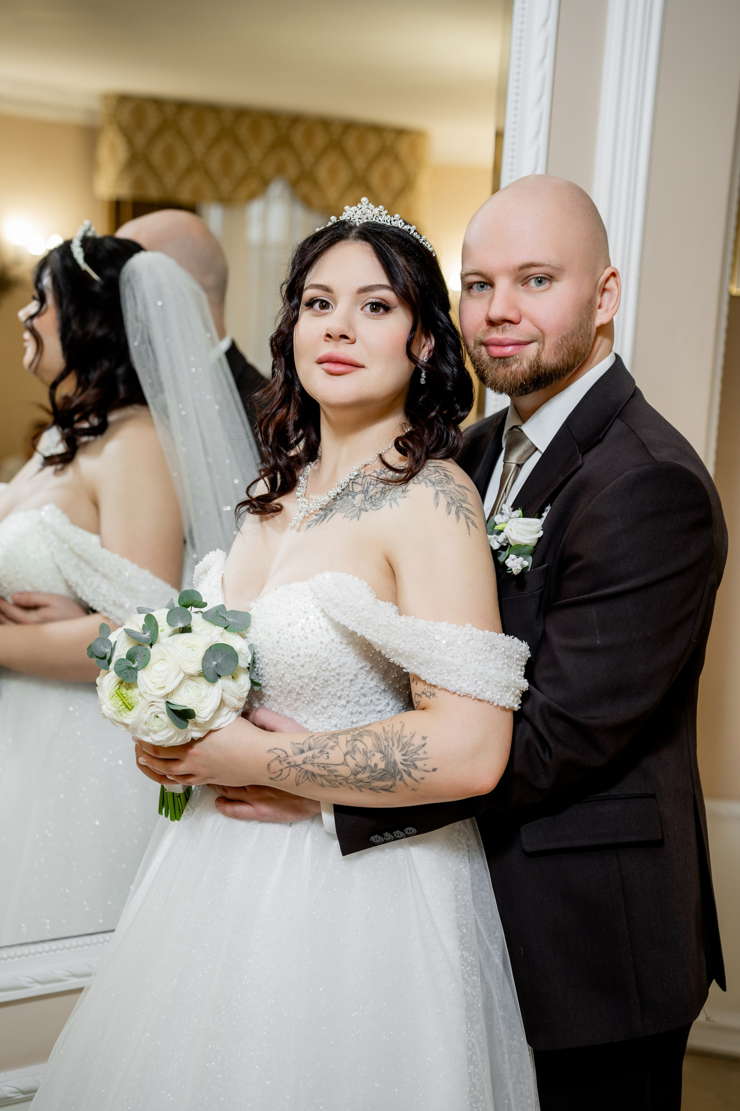 Дарина и Александр. Сборы невесты, загс, банкет. Фотограф и видеограф в Москве и Московской области Мария Вишня