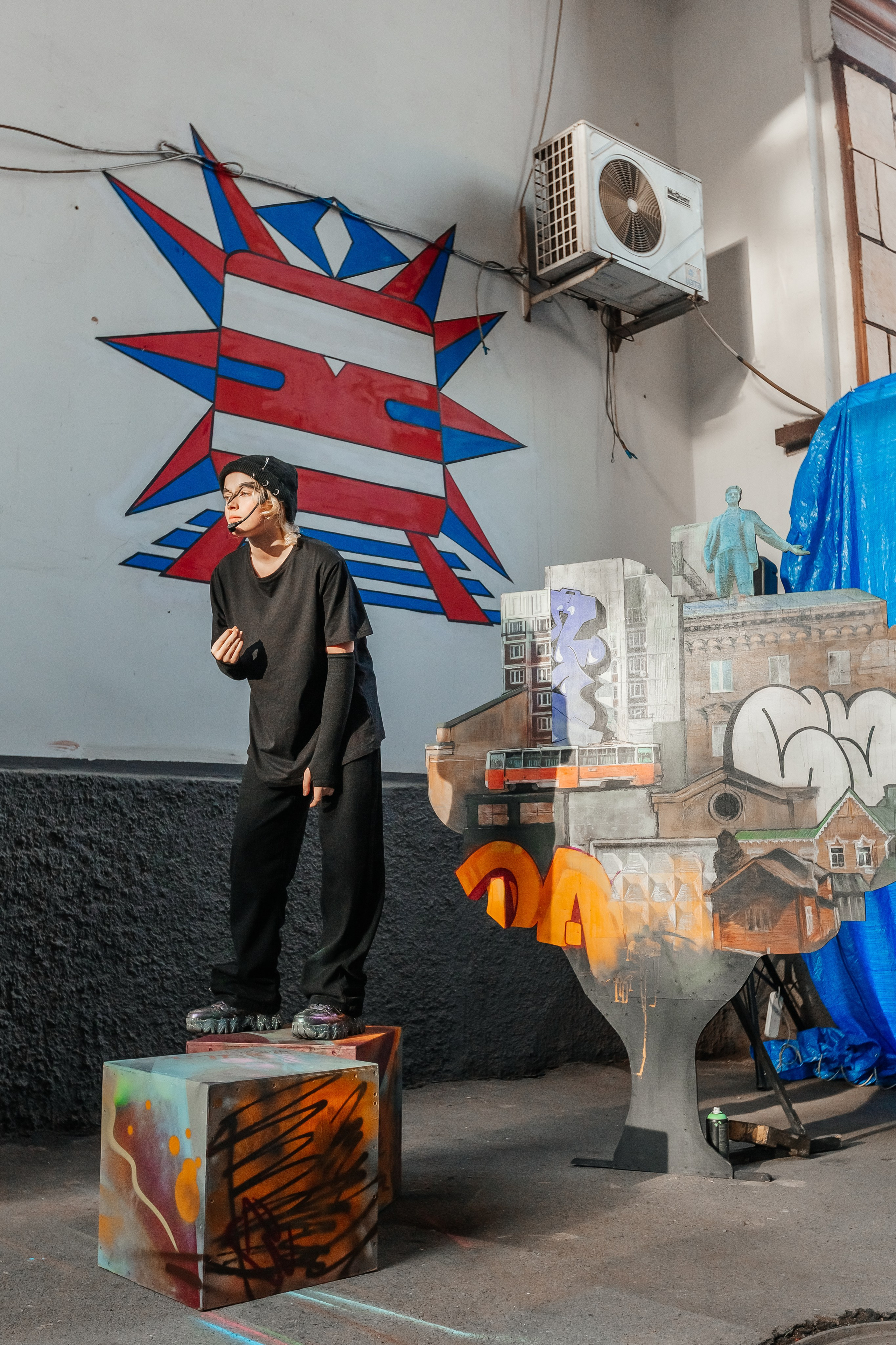 Уличный спектакль «История одного леса». Фотограф Краснодар Марго Хелбен