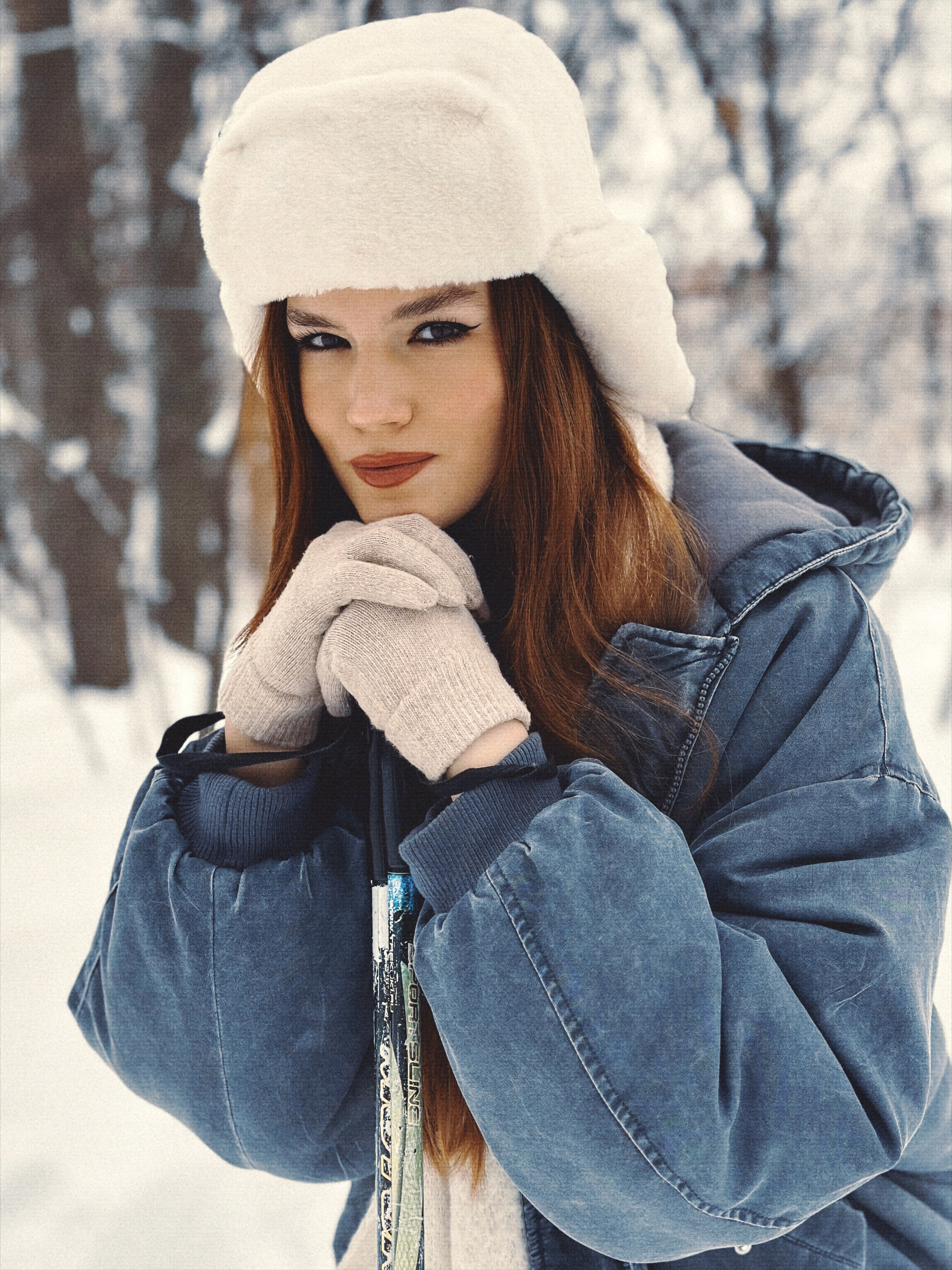 Лыжная ретро история. Чувственный мобильный фотограф в Казани и Сочи Дьяченко Дарья