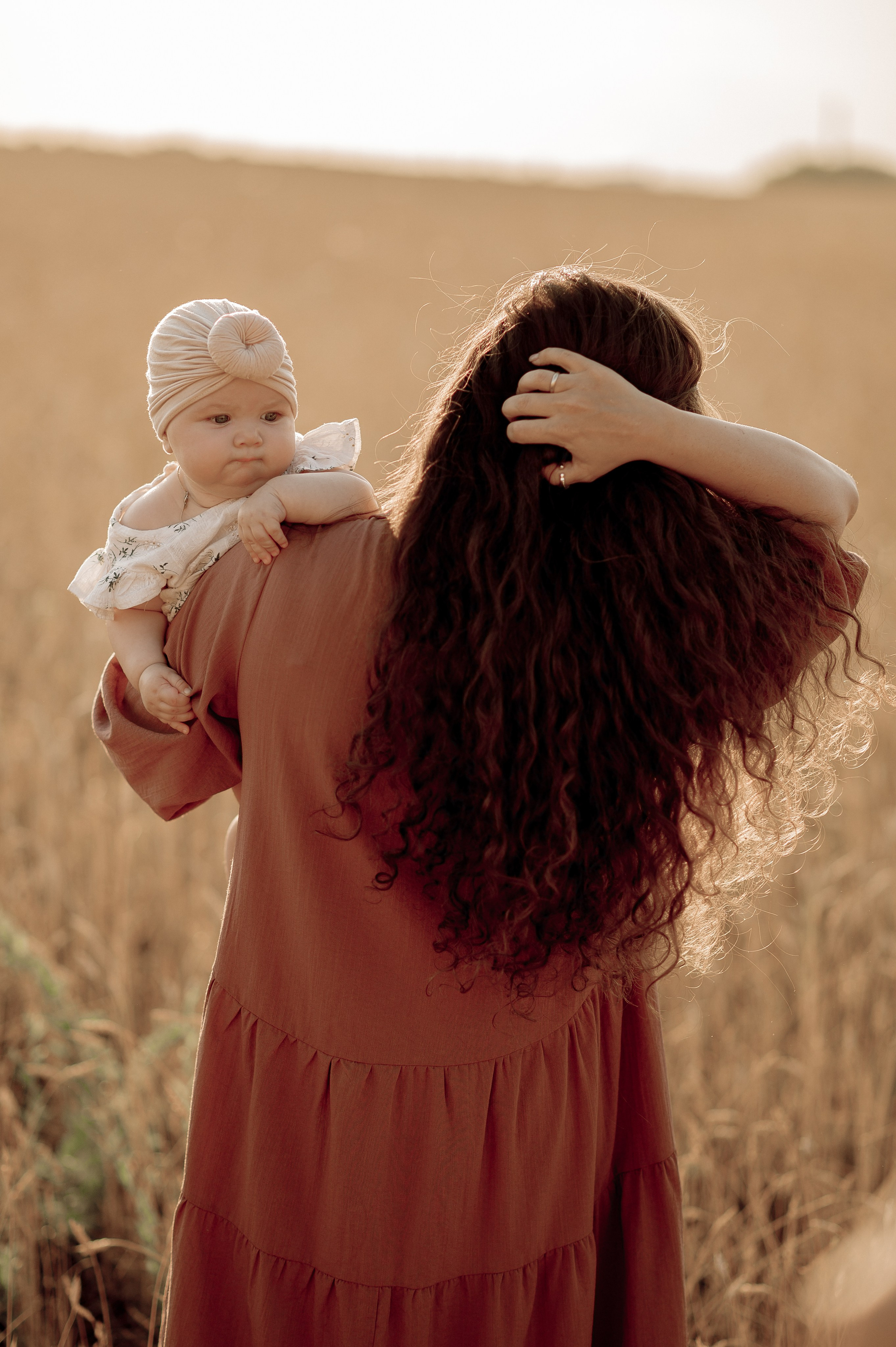 В пшенице. Фотограф Мария Стрелкова