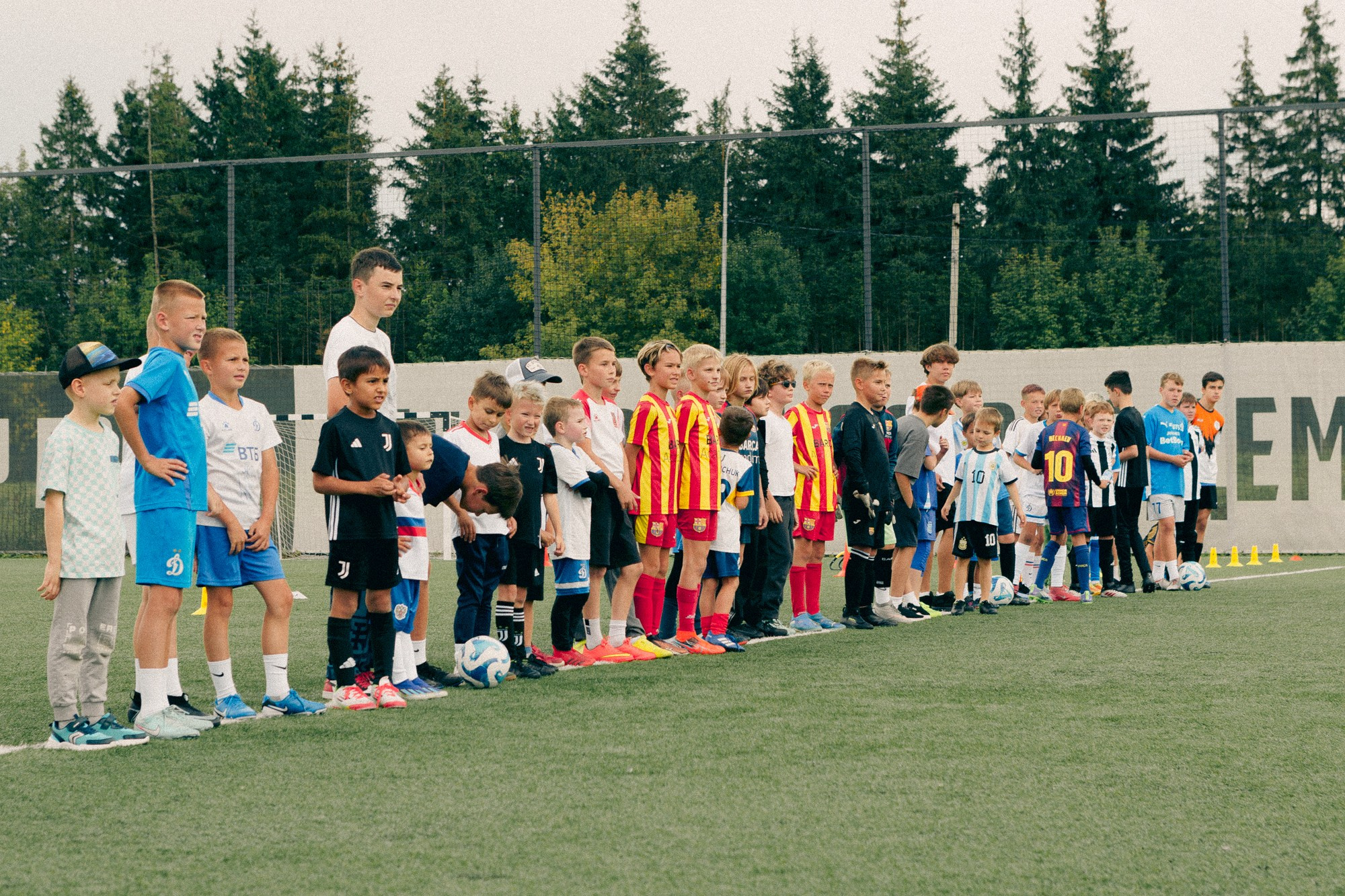 Открытие детской школы «Динамо»